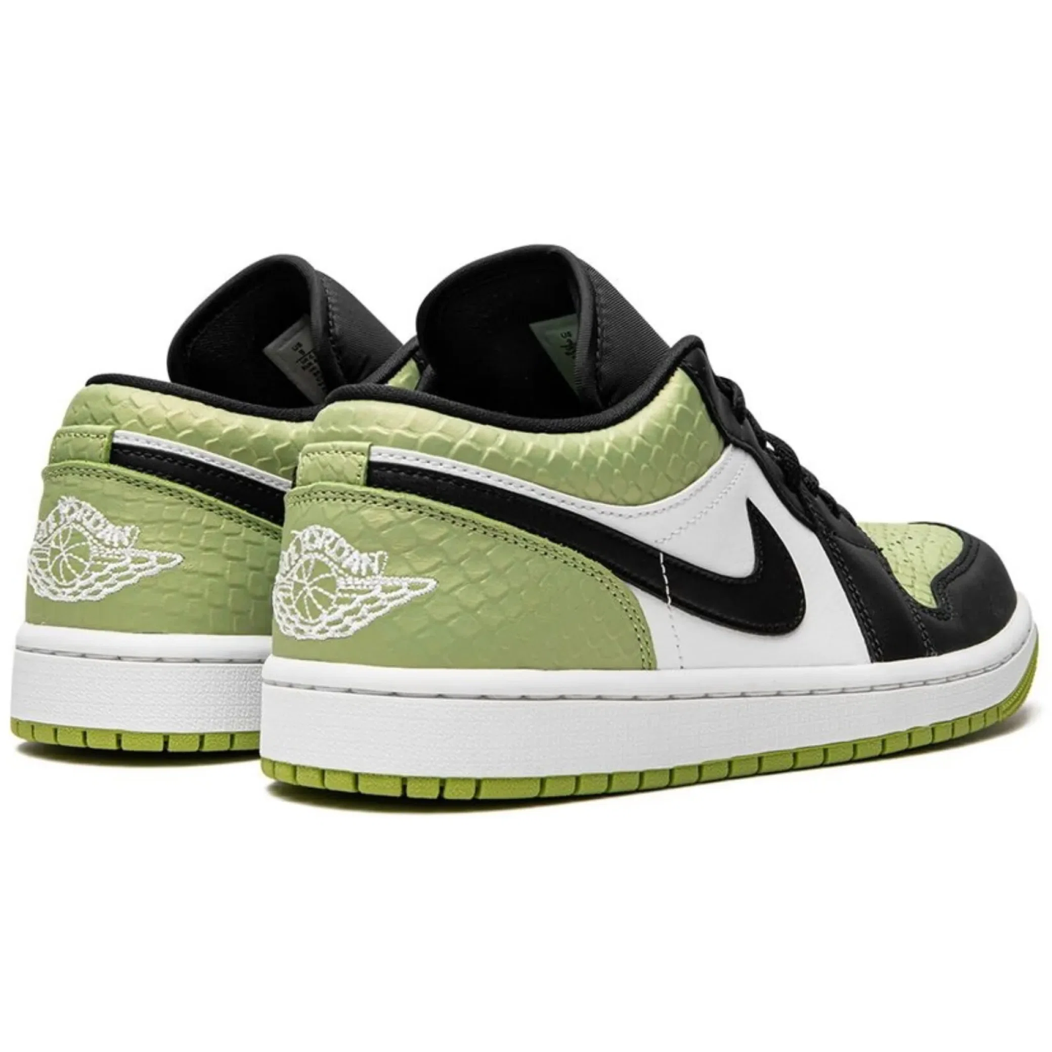 Nike Air Jordan 1 Low WMNS "Snakeskin Vivid Green" | Farsel