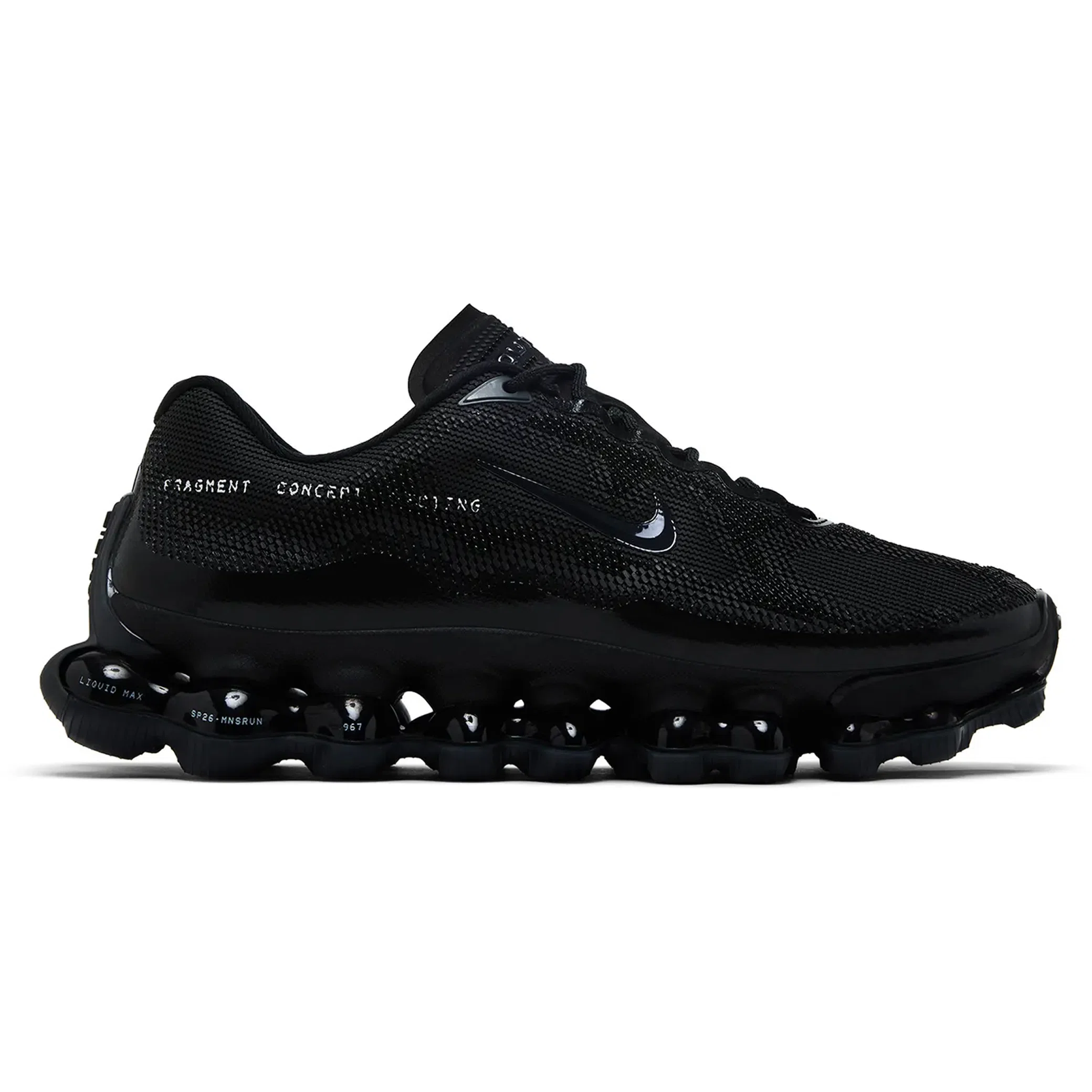 Кроссовки Nike Fragment Design x Air Liquid Max "Black Anthracite" | Farsel