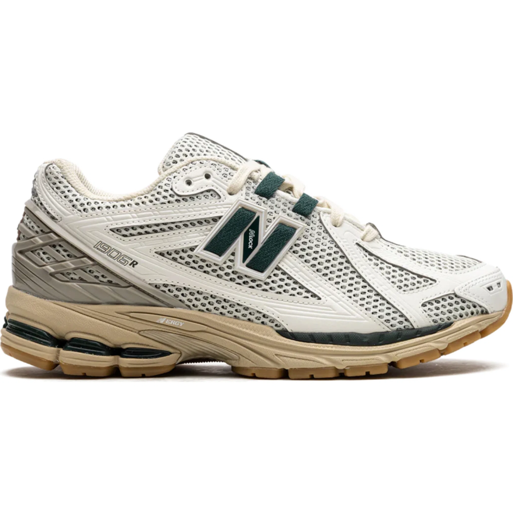 Кроссовки New Balance 1906R "White Green Cream" | Farsel