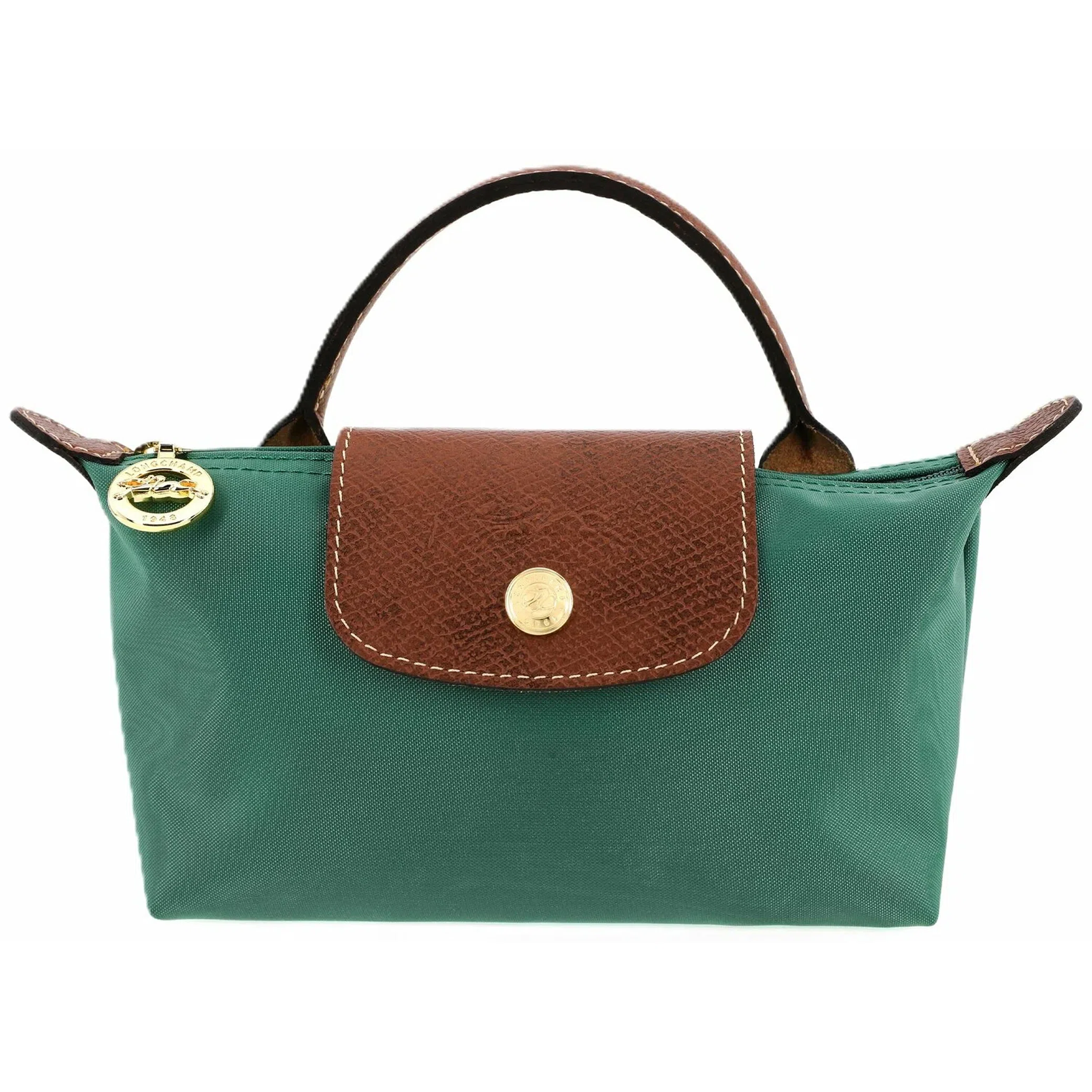 Сумки Longchamp Le Pliage Original Recycled Canvas Pouch With Handle "Green" | Farsel