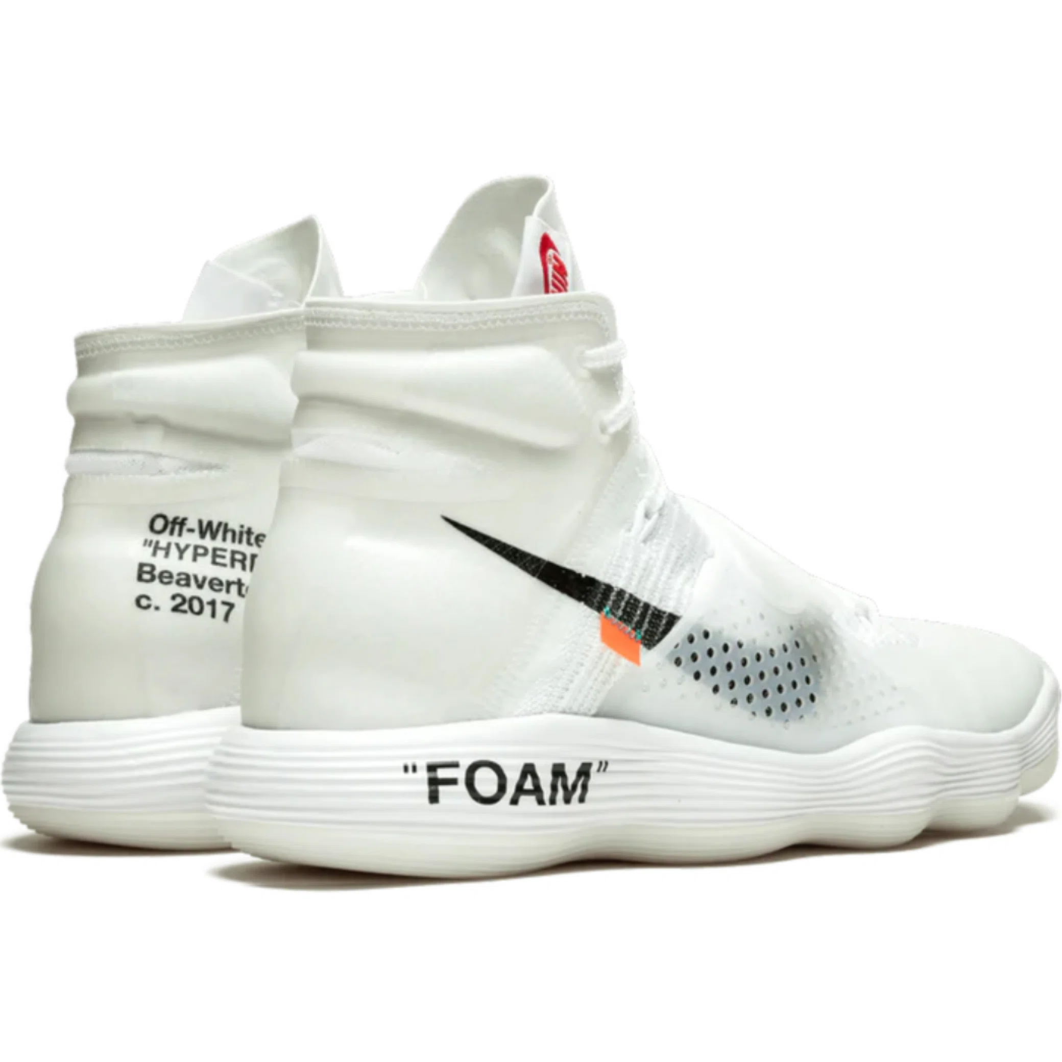 Кроссовки Nike The 10: Hyperdunk 2017 Fk "Off-white" | Farsel
