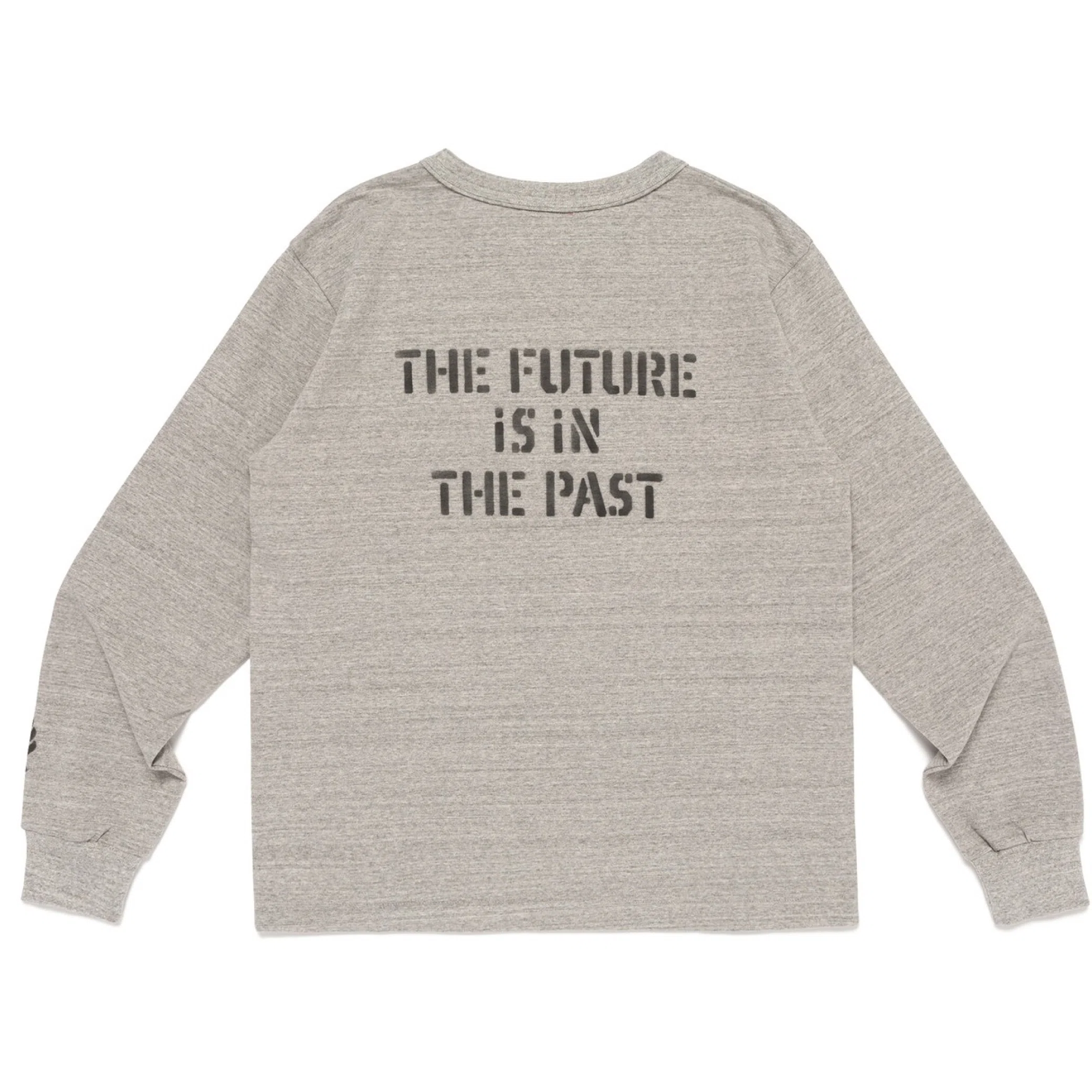 Лонгсливы Human Made Human Made Military L/S T-Shirt "Grey" | Farsel