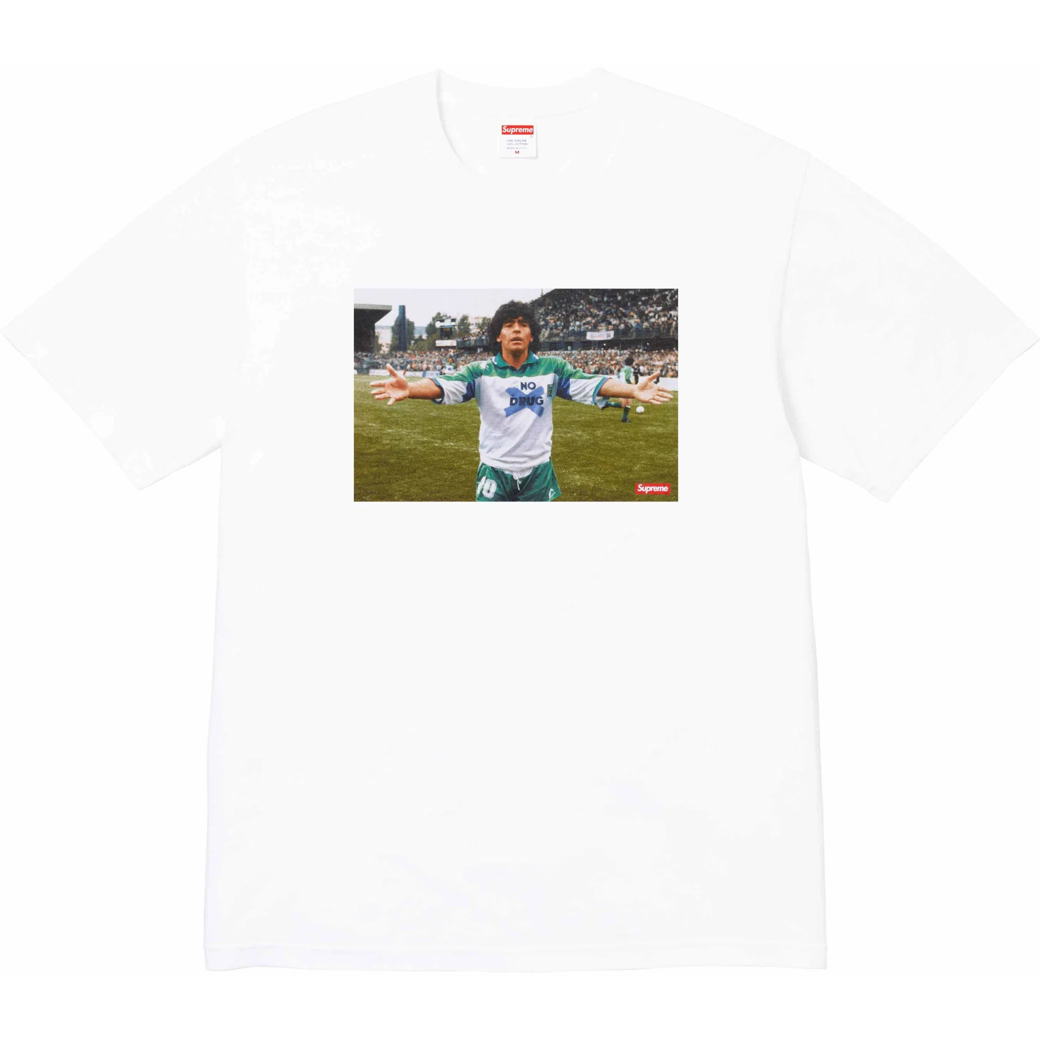 Футболки Supreme SS24 Maradona Tee "White" | Farsel