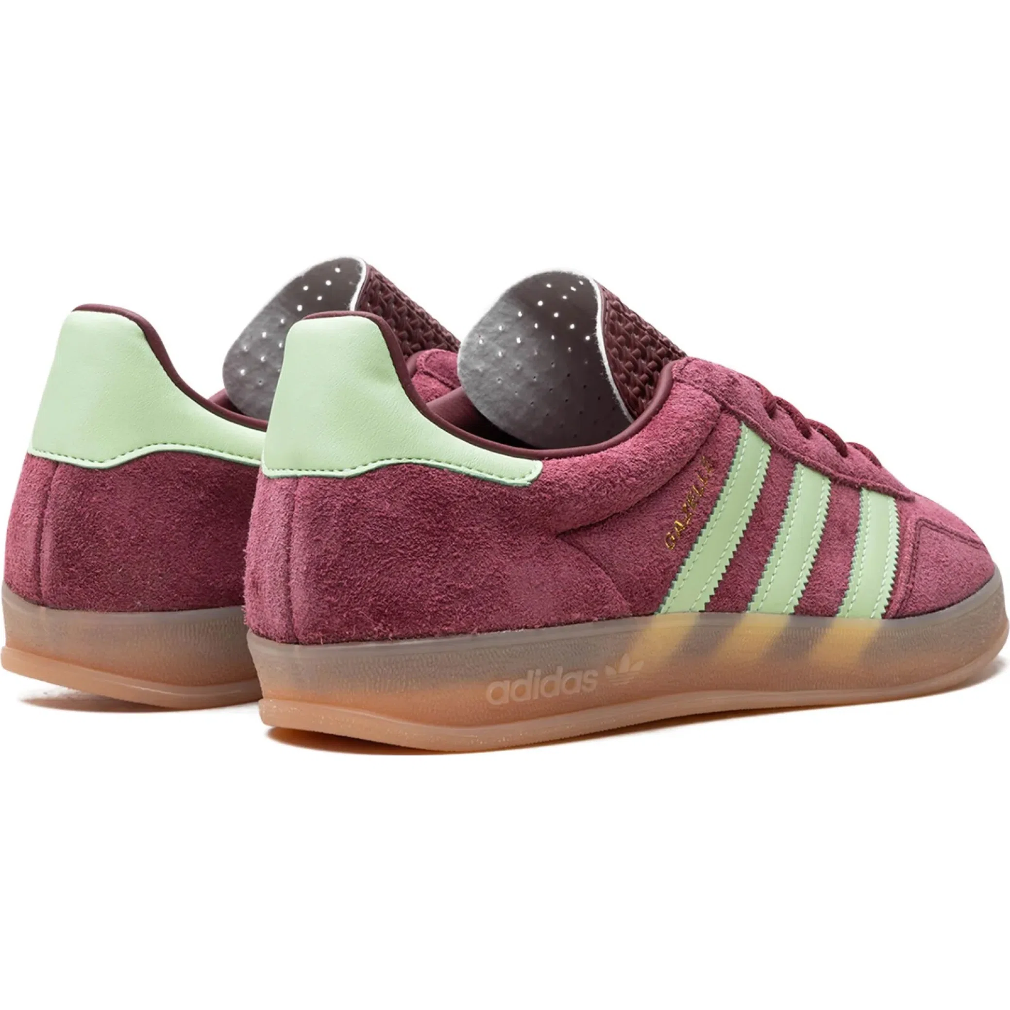 Кроссовки Adidas Gazelle Indoor "Shadow Red Semi Spark Green" | Farsel