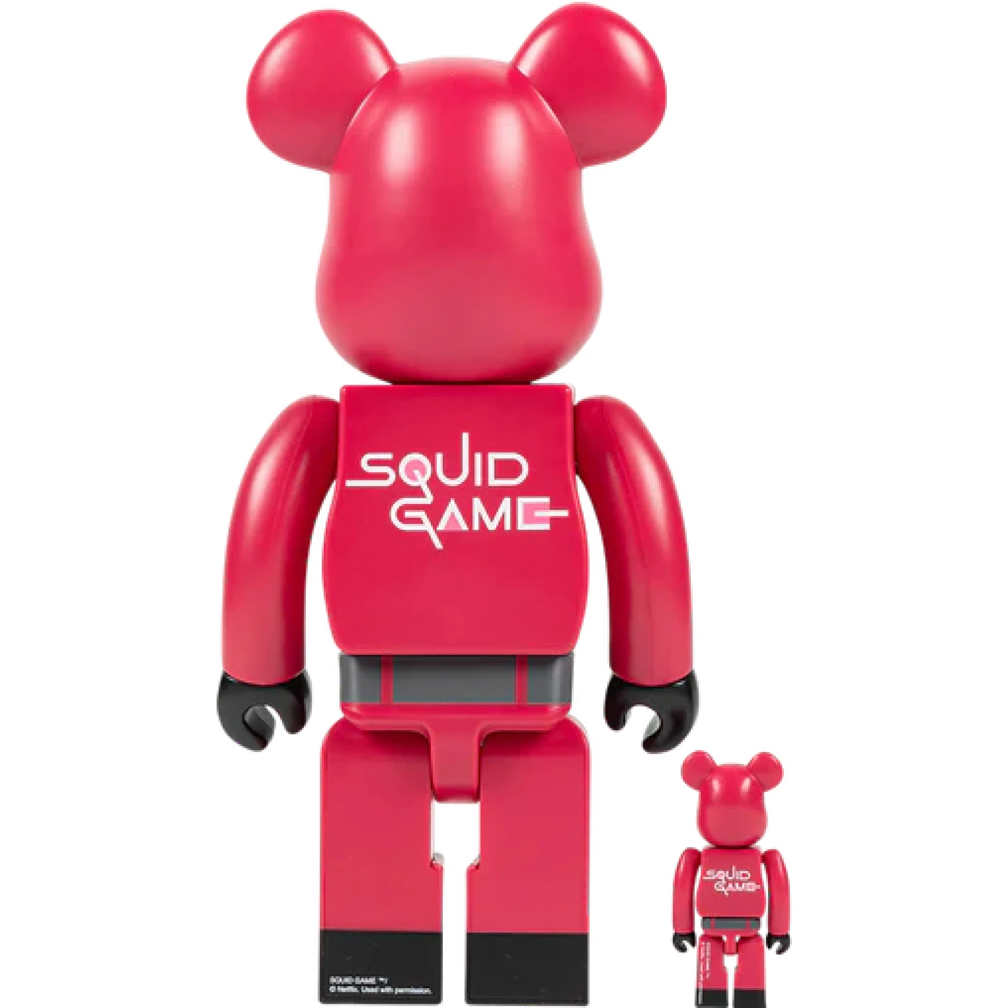 Игрушки Medicom Toy Bearbrick Squid Game Guard "Circle - 100% & 400%" | Farsel