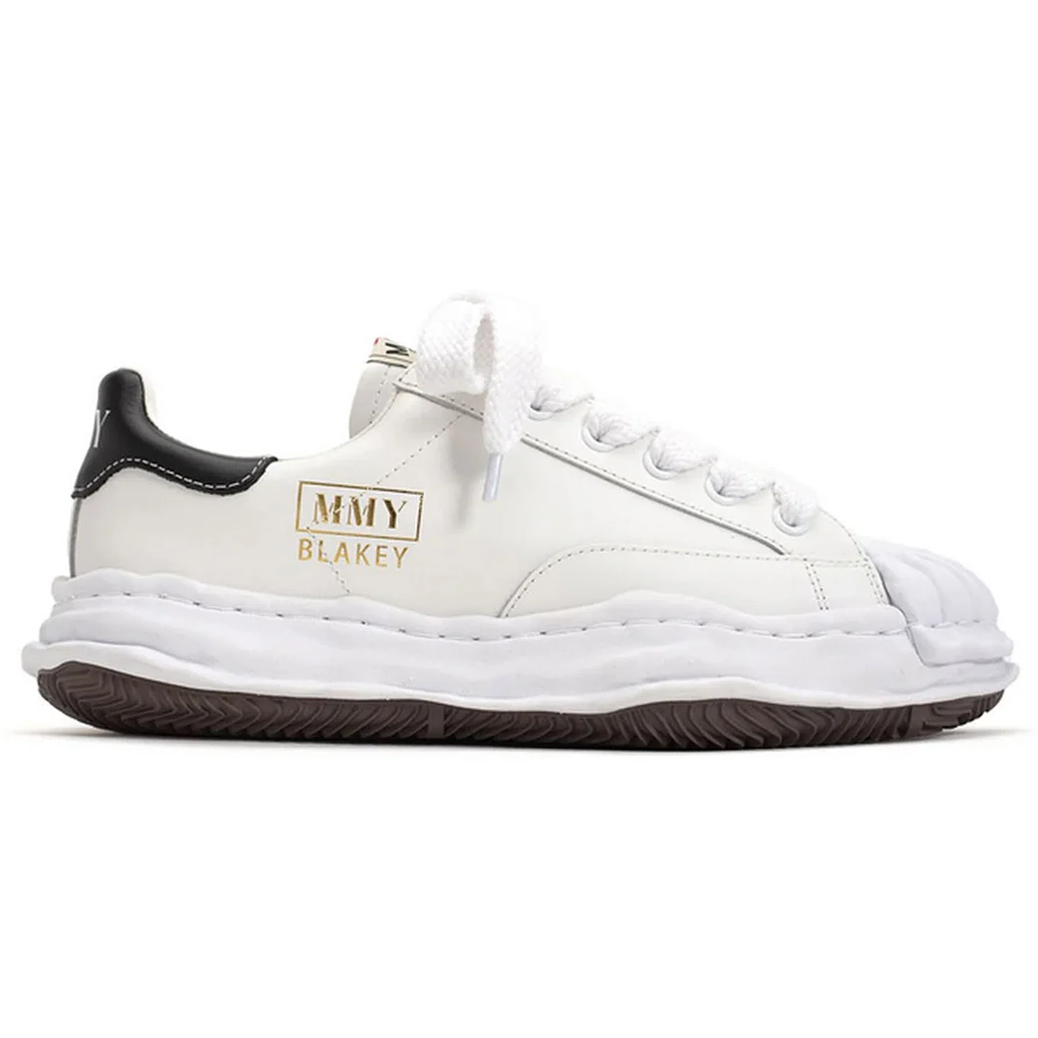 Кеды Maison MIHARA YASUHIRO Blakey OG Sole Leather Low "White" | Farsel