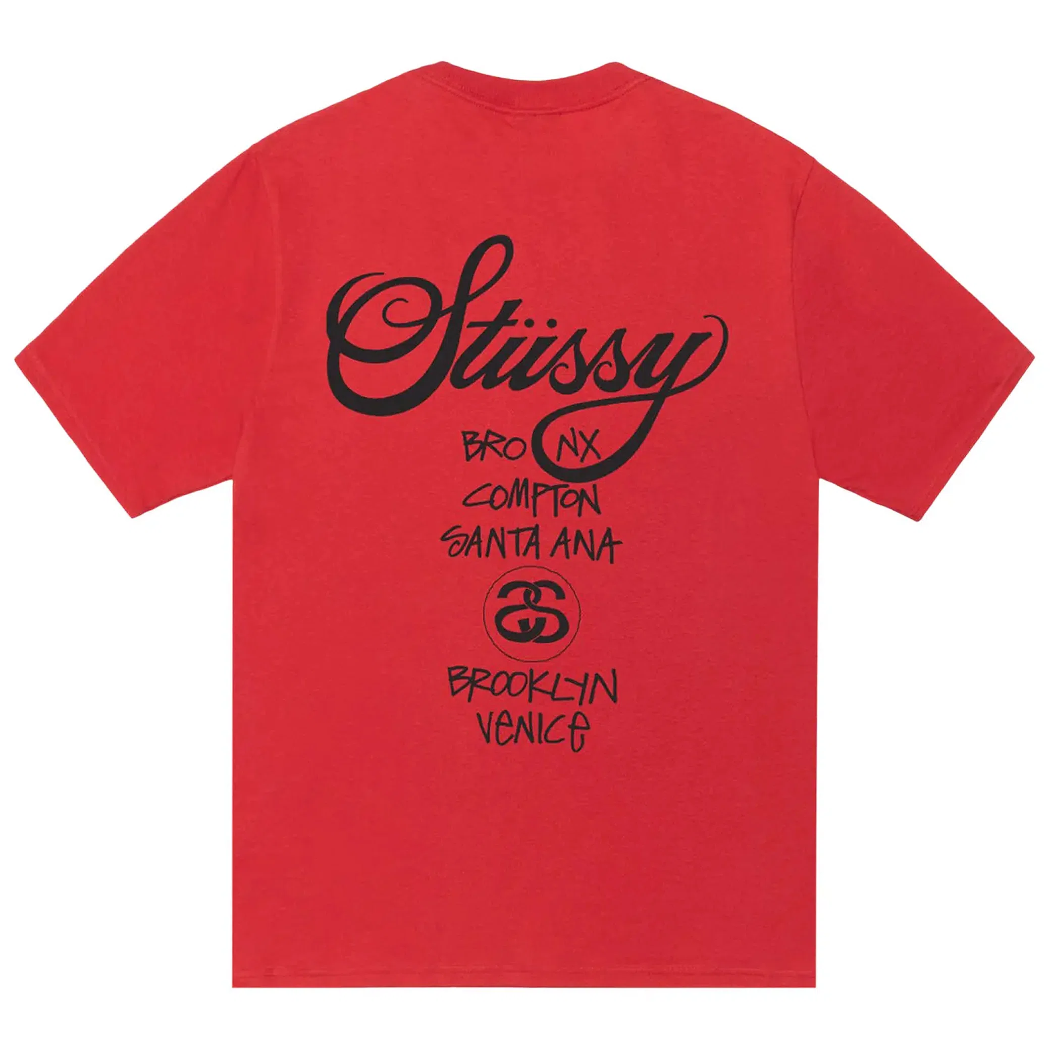 Футболки Stussy World Tour Tee "Cayenne" | Farsel