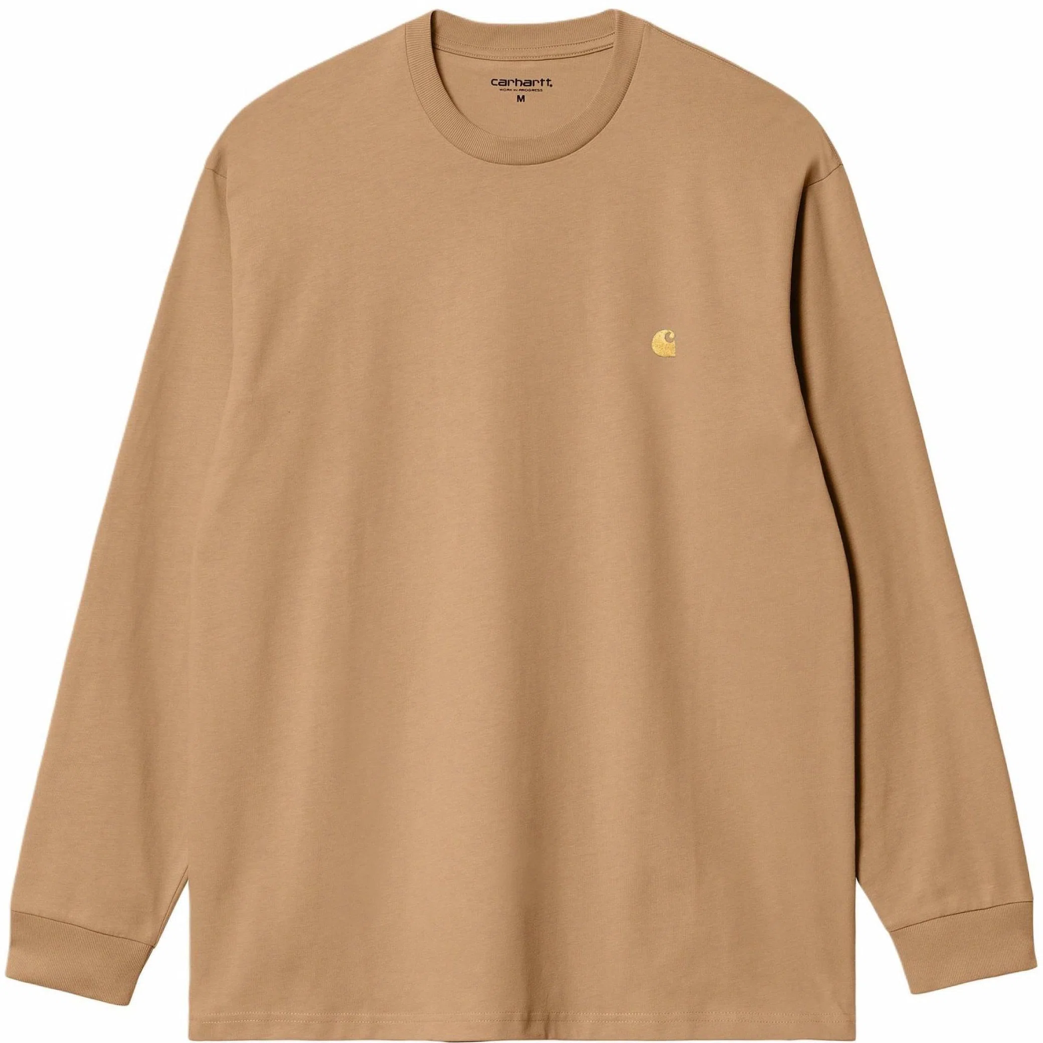 Свитшоты Carhartt WIP Chase Long Sleeve T-Shirt "Peanut" | Farsel