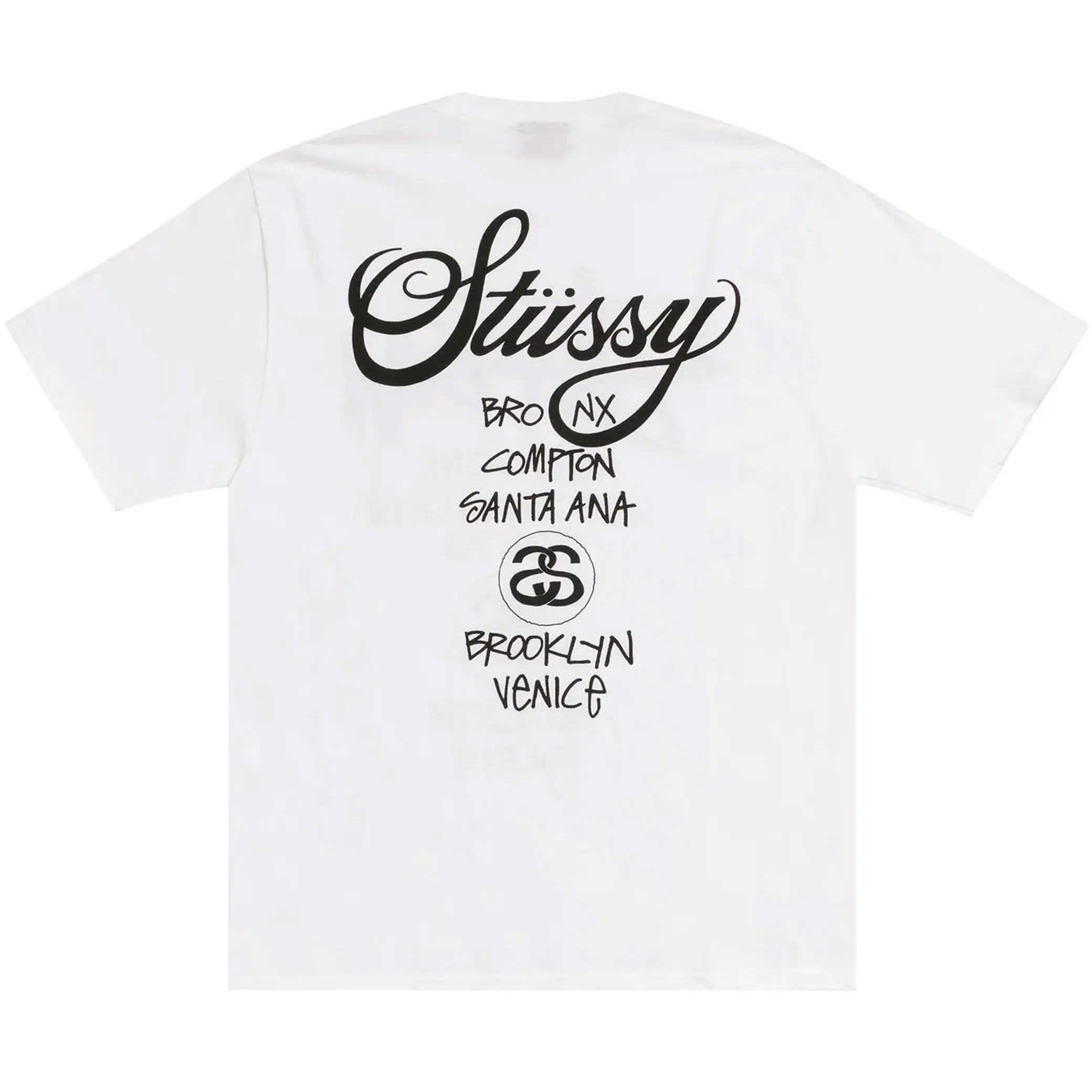 Футболки Stussy World Tour Tee "White" | Farsel