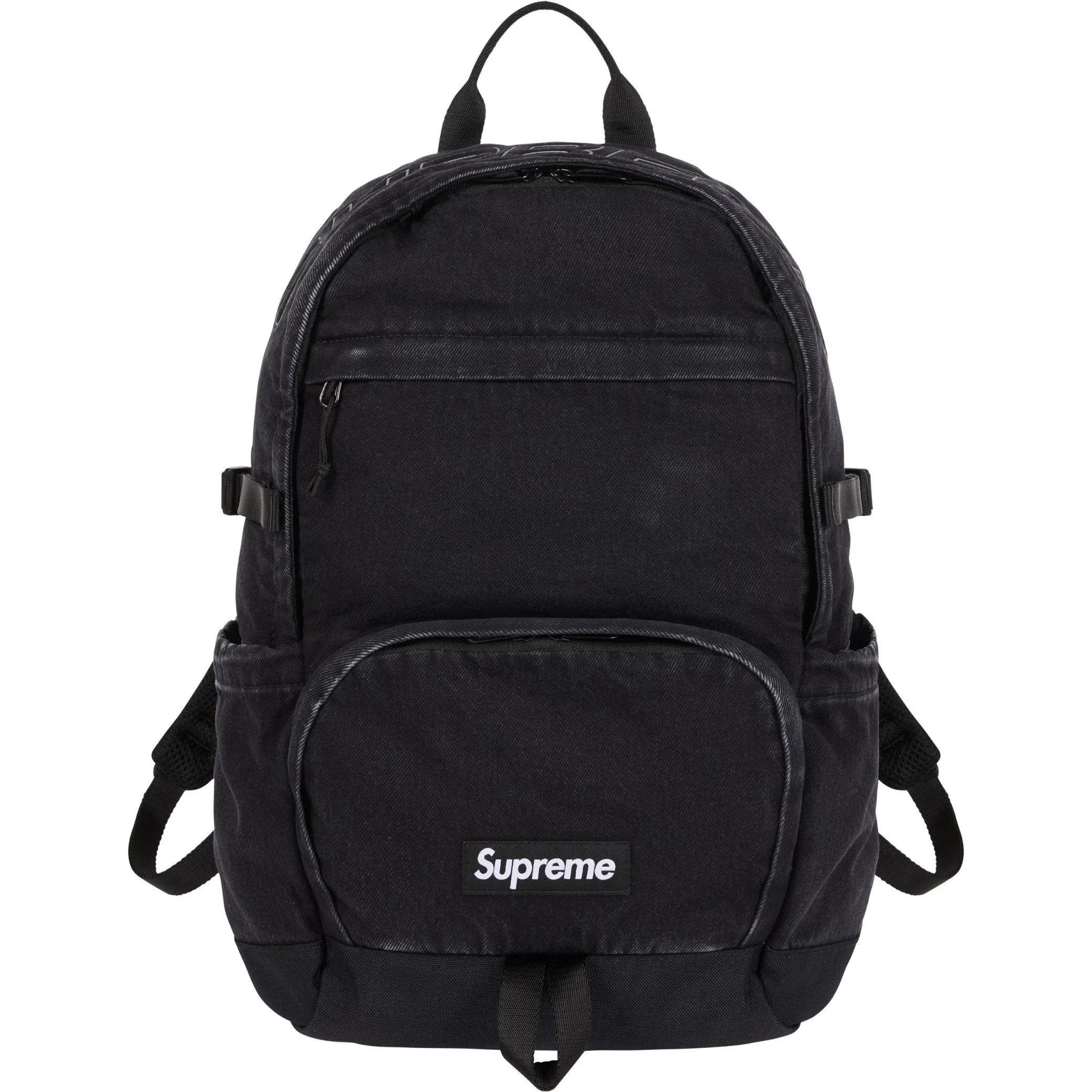  Supreme FW25 Denim Backpack "Black" | Farsel