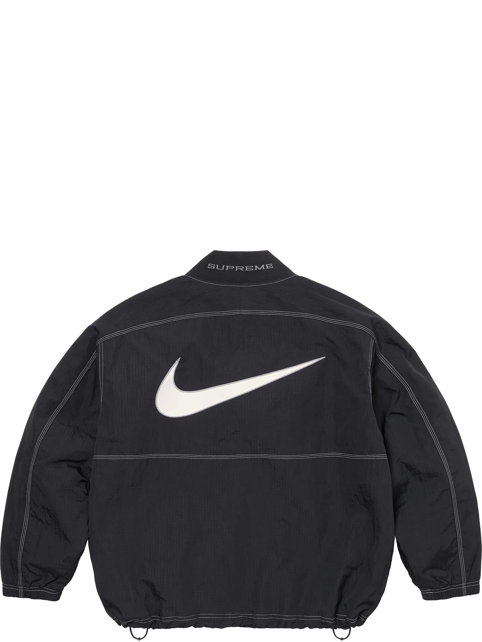 Куртки Supreme SS24 Nike Ripstop Pullover "Black" | Farsel