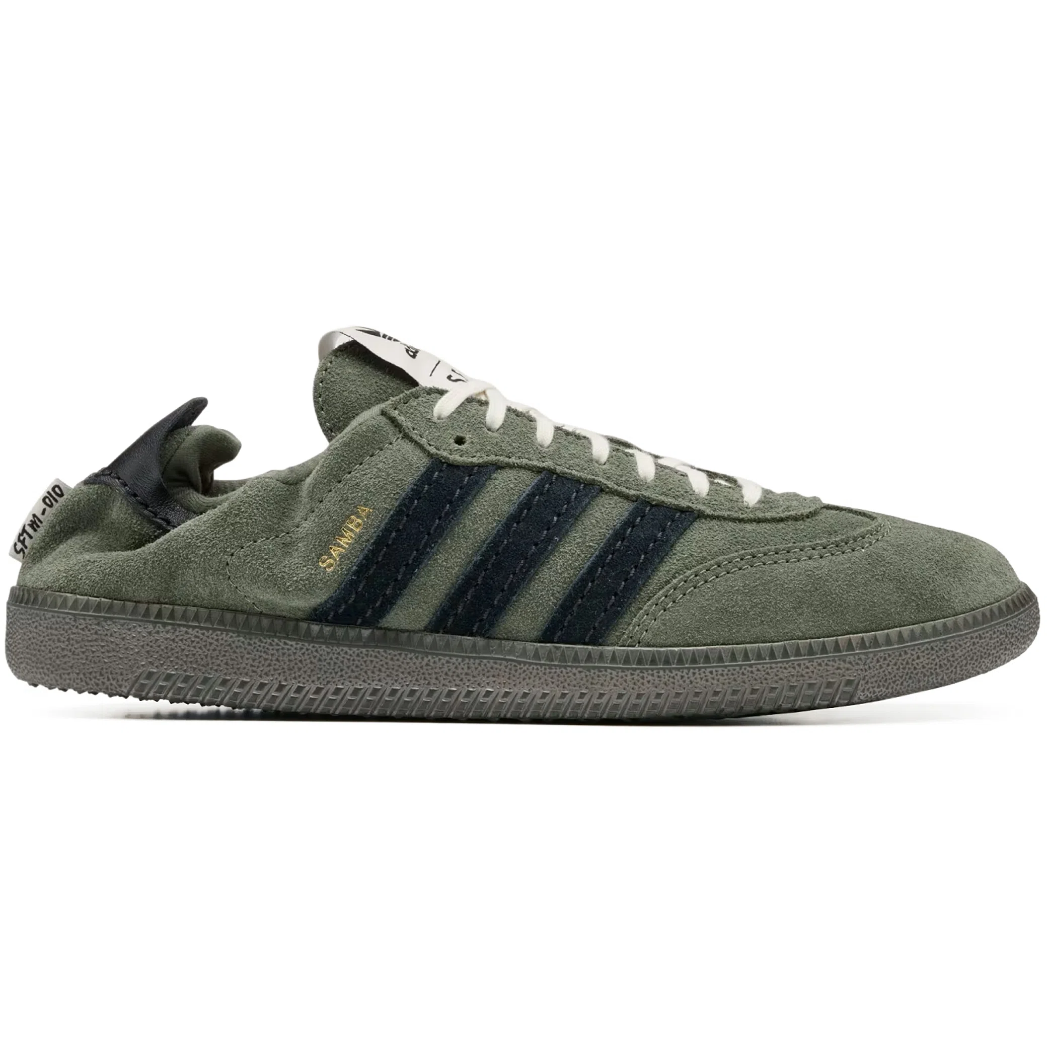 Кроссовки Adidas Samba OG SFTM "Base Green / Core Black / Gold Metallic" | Farsel