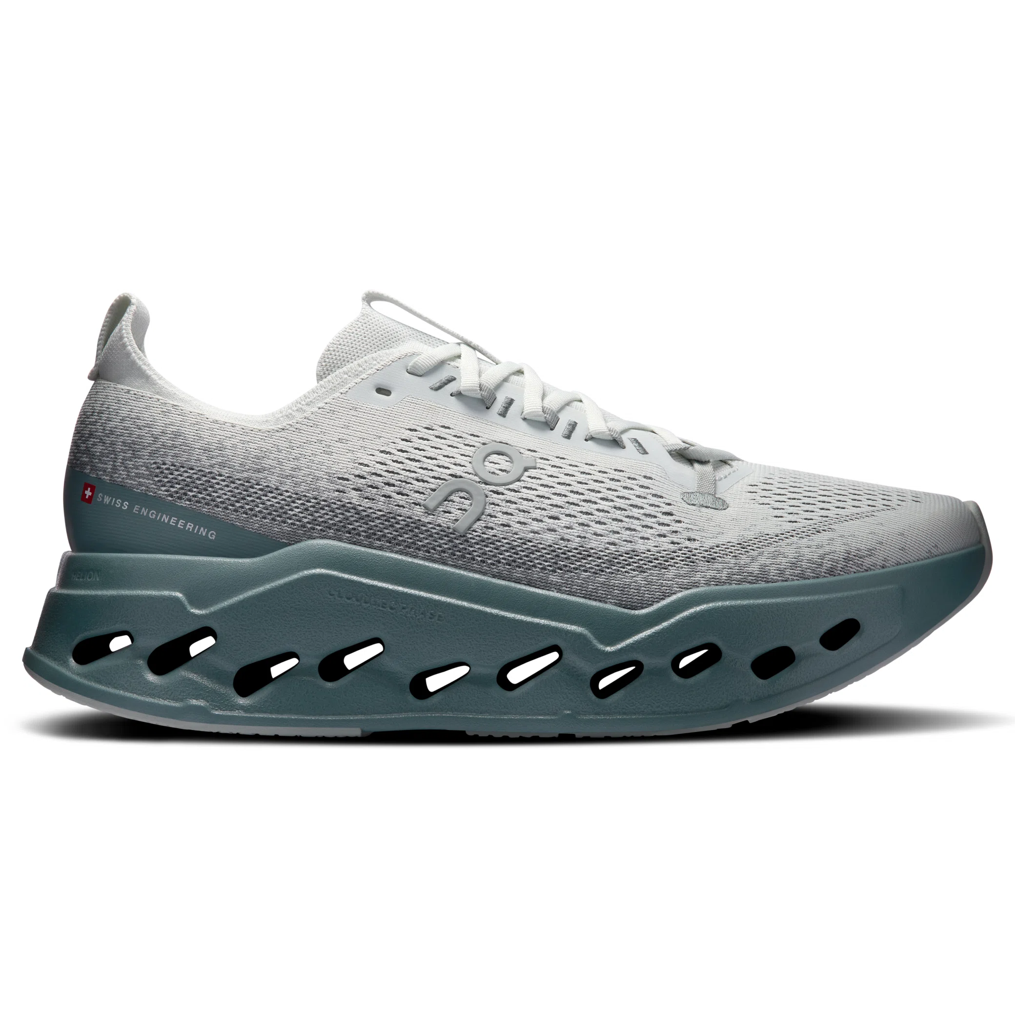 Кроссовки ON Cloudsurfer Max "Iceberg / Olive" | Farsel