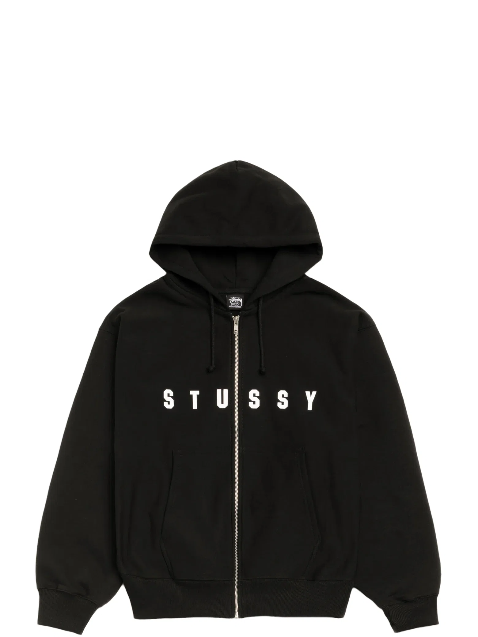 Худи Stussy Lens Zip Hoodie "Black" | Farsel