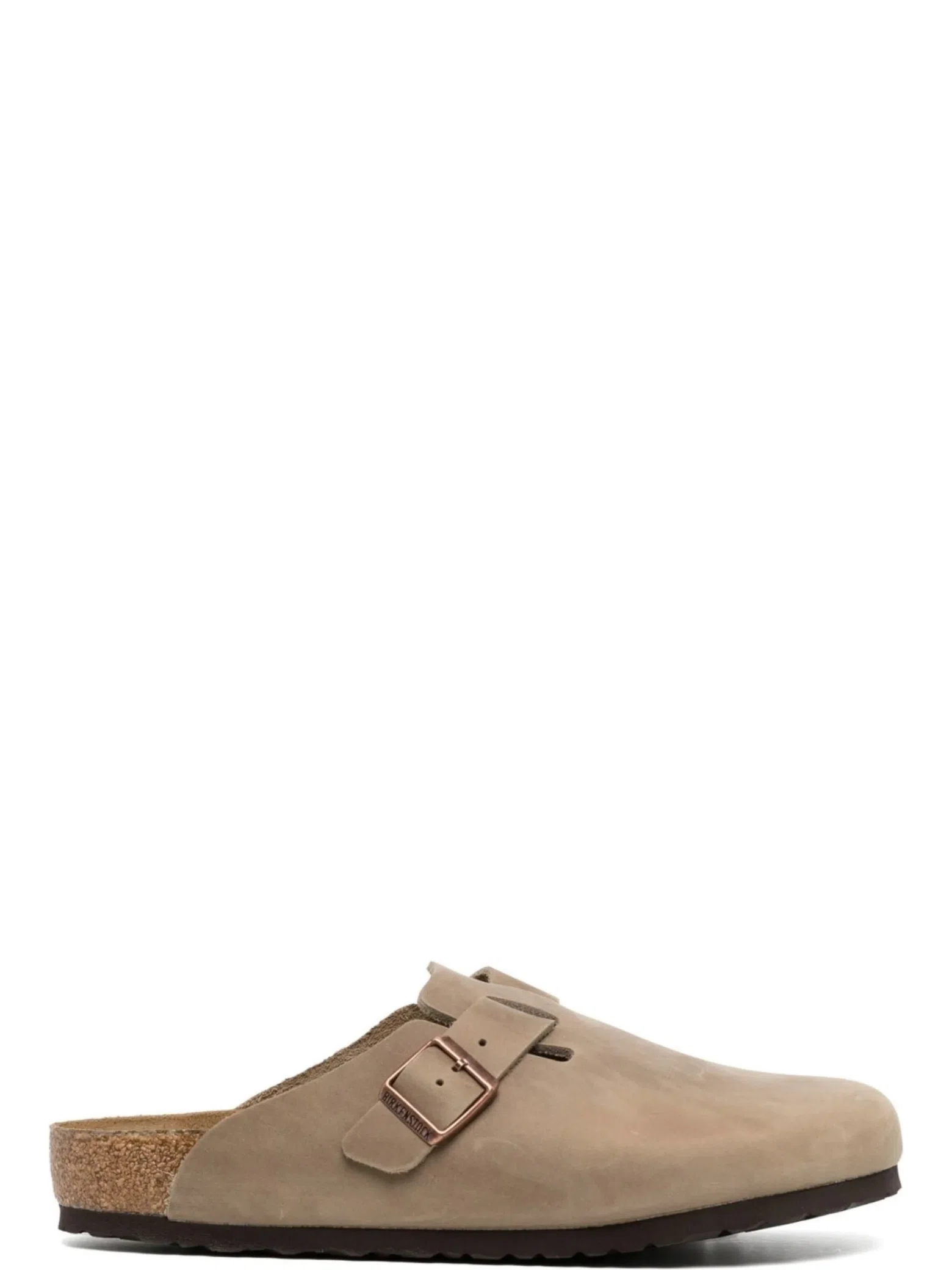 Сабо Birkenstock Boston Soft Footbed "Oiled Leather Tobacco Brown" | Farsel