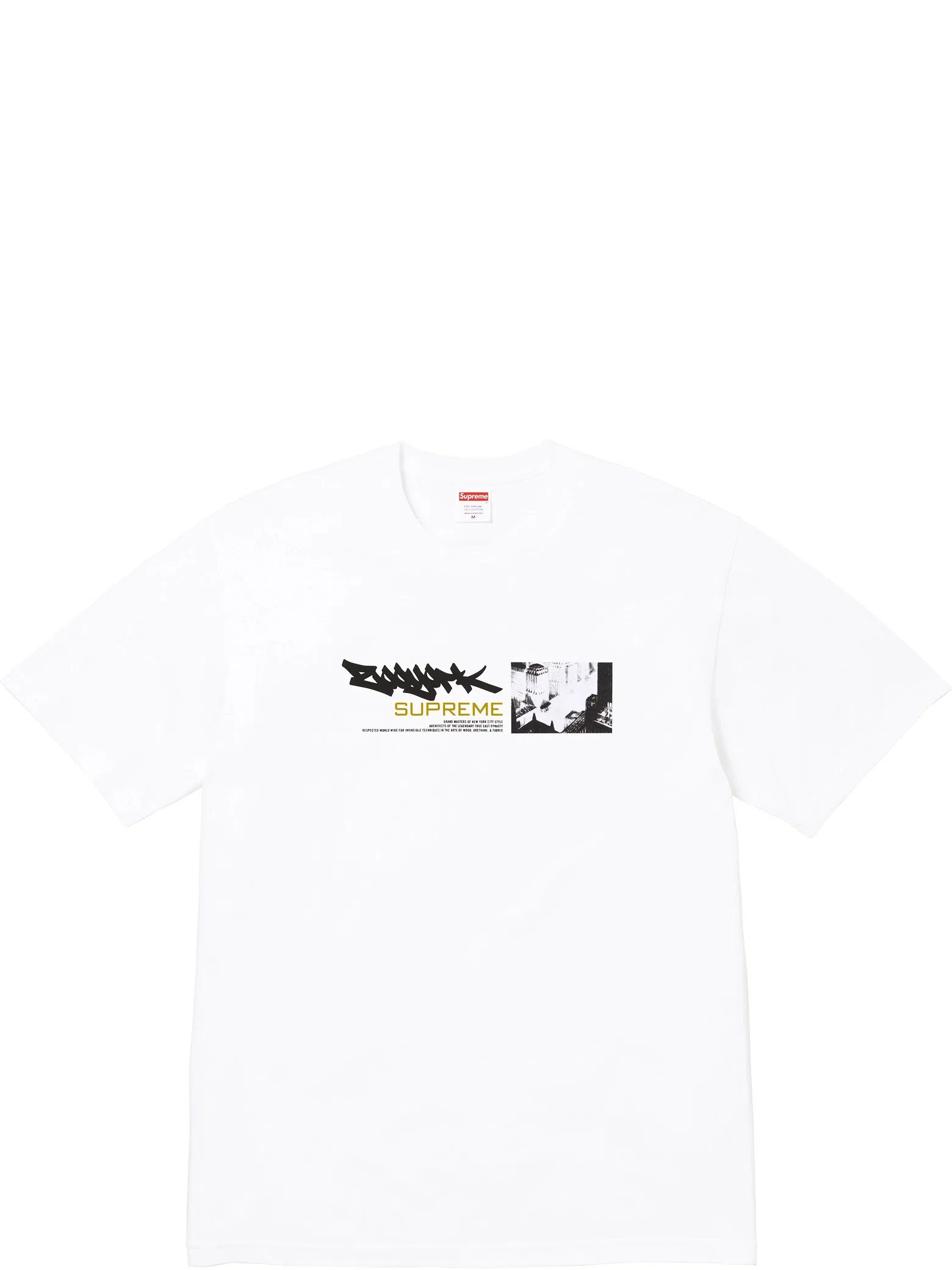Футболки Supreme SS25 Zoo York Dynasty Tee "White" | Farsel