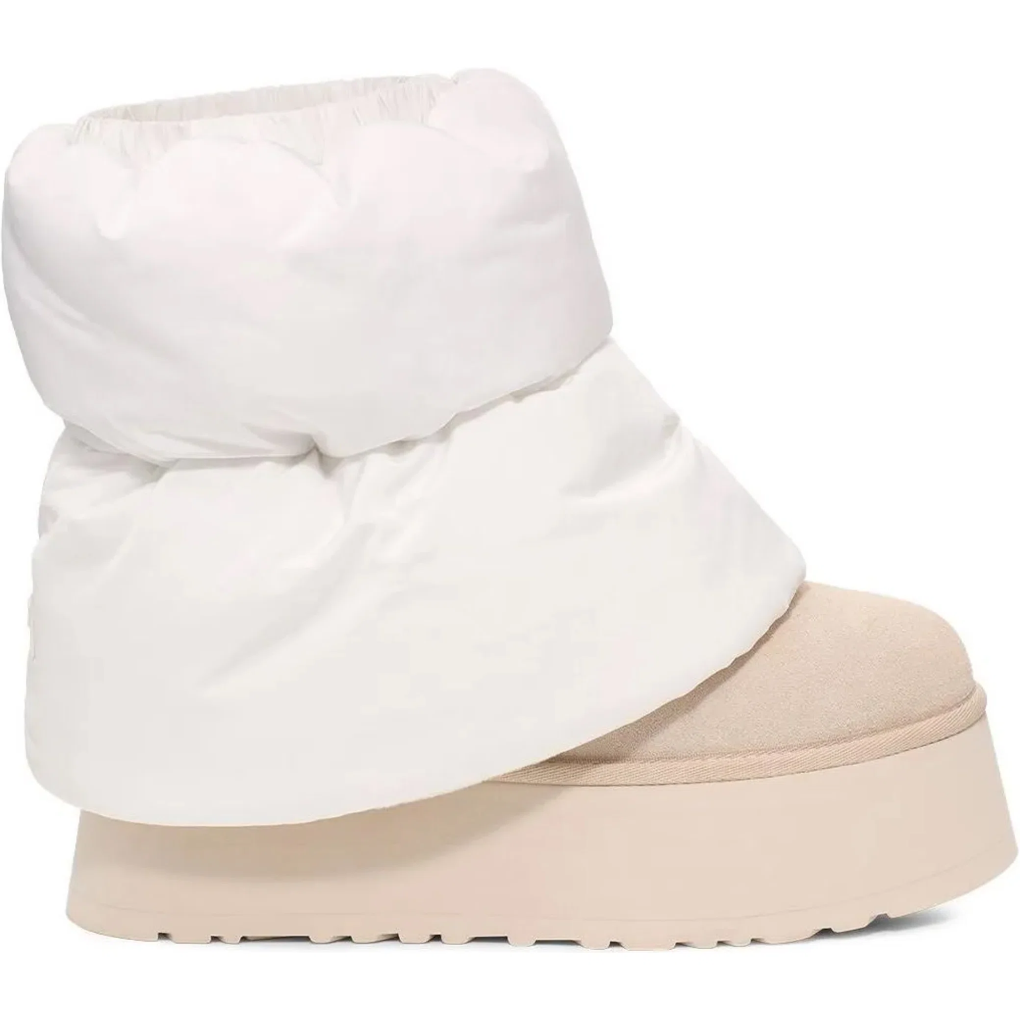 Угги UGG Classic Mini Dipper Puffer WMNS "White Ceramic" | Farsel