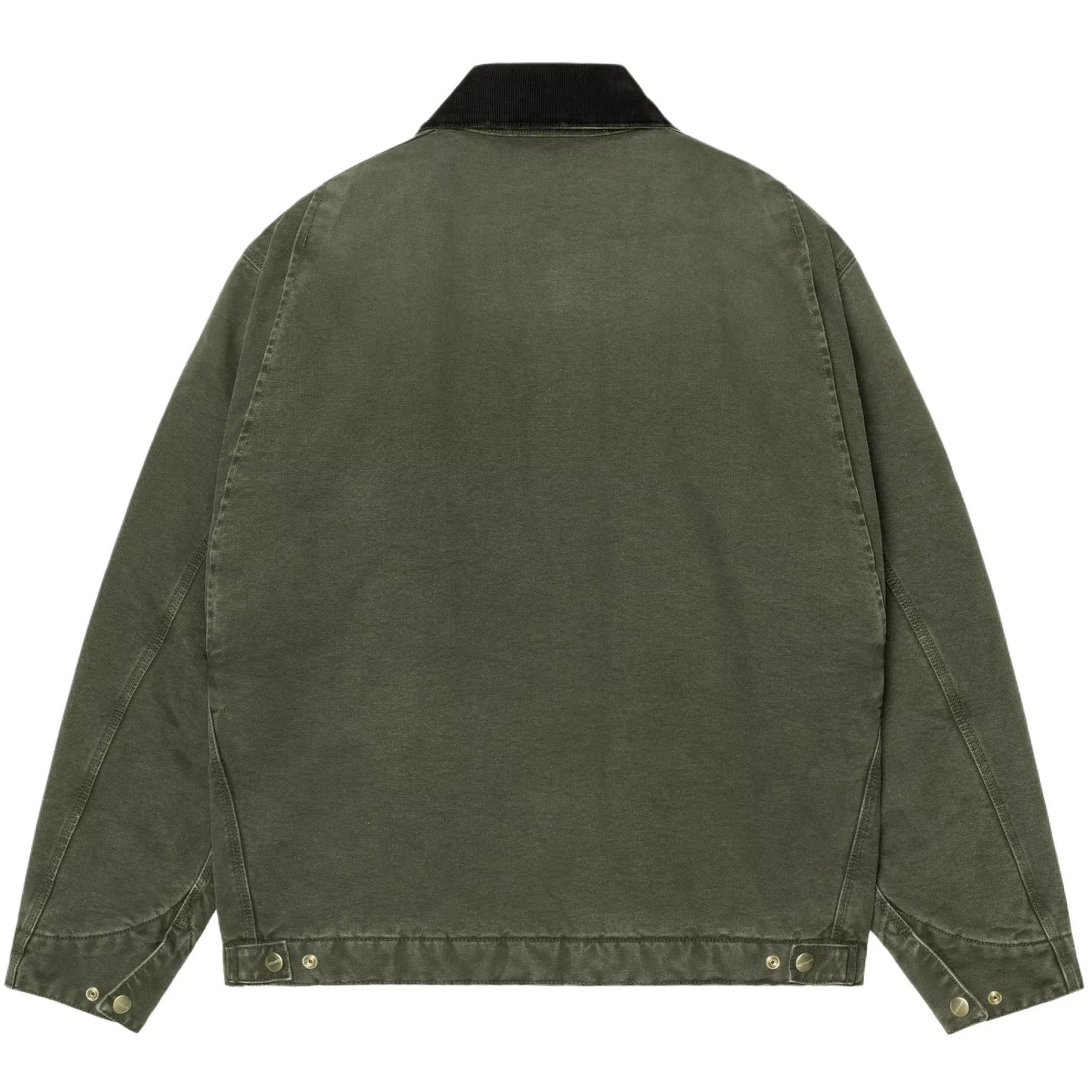 Куртки Carhartt OG Detroit Jacket "Olive / Black Stone Canvas" | Farsel