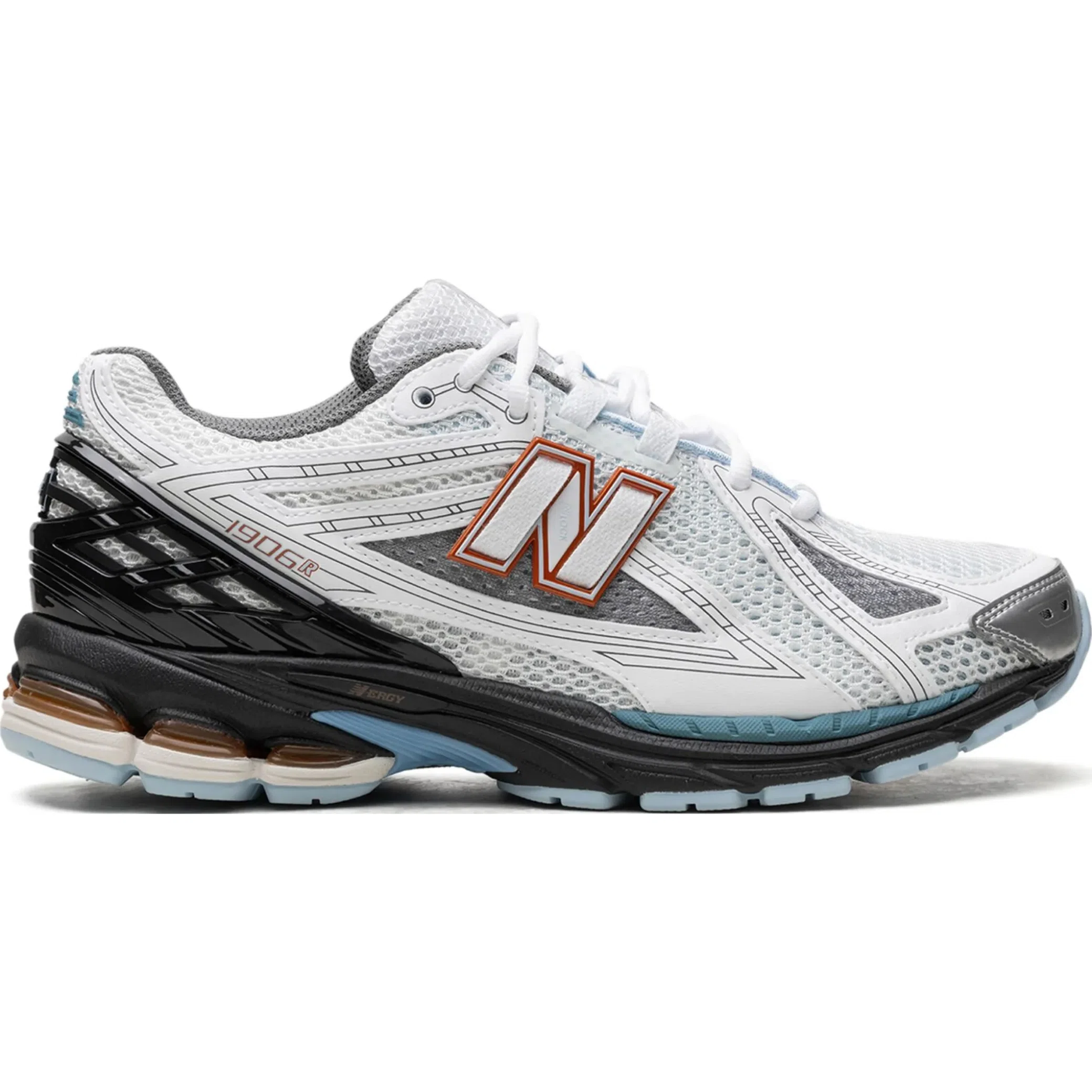 Кроссовки New Balance 1906R "White Black Copper" | Farsel