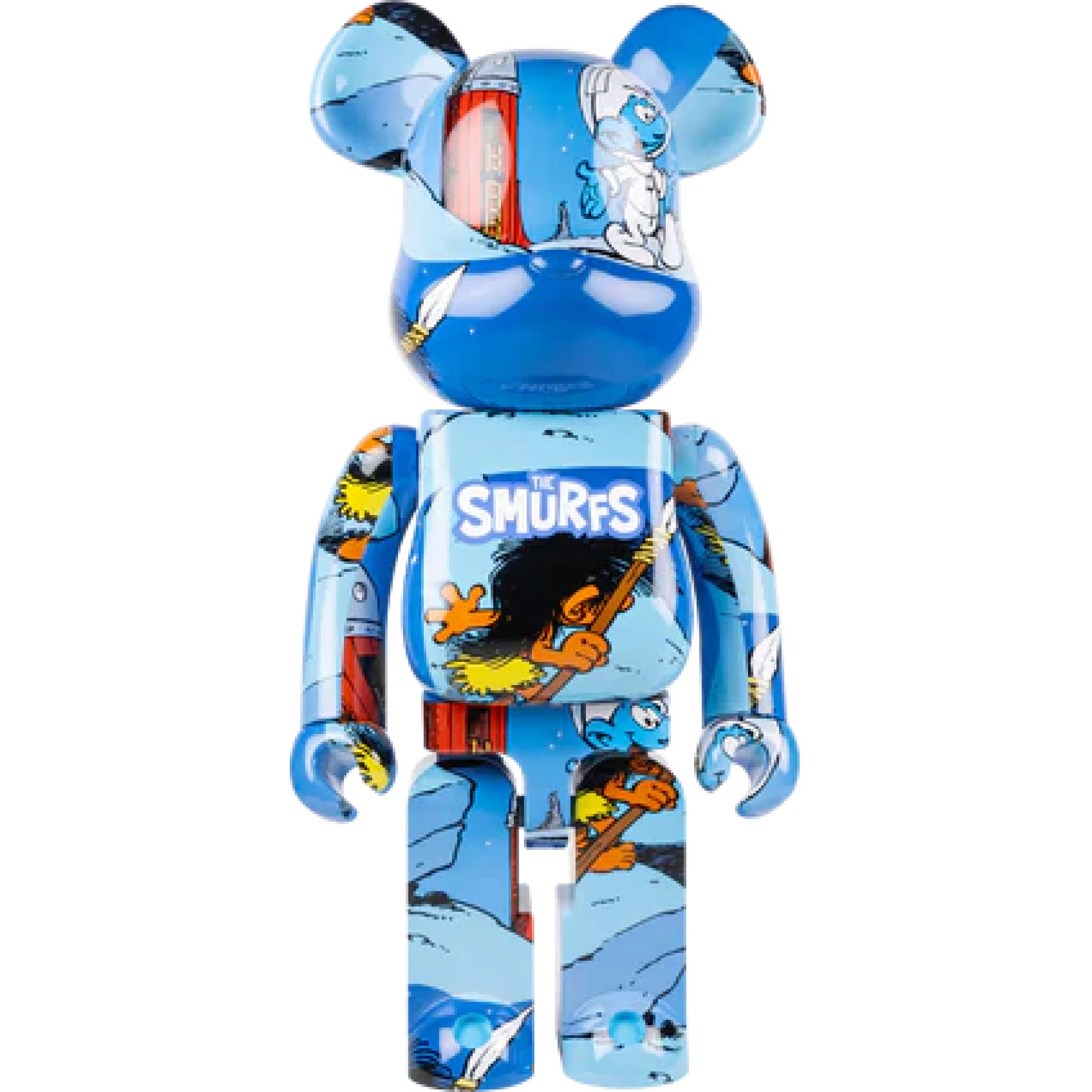  Medicom Toy The Smurfs (The Astrosmurf) "1000% - Blue" | Farsel