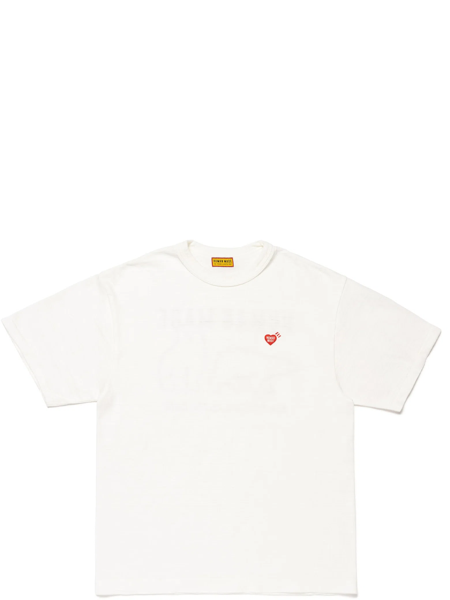 Футболки Human Made Small Heart Polar Bear T-Shirt "White" | Farsel