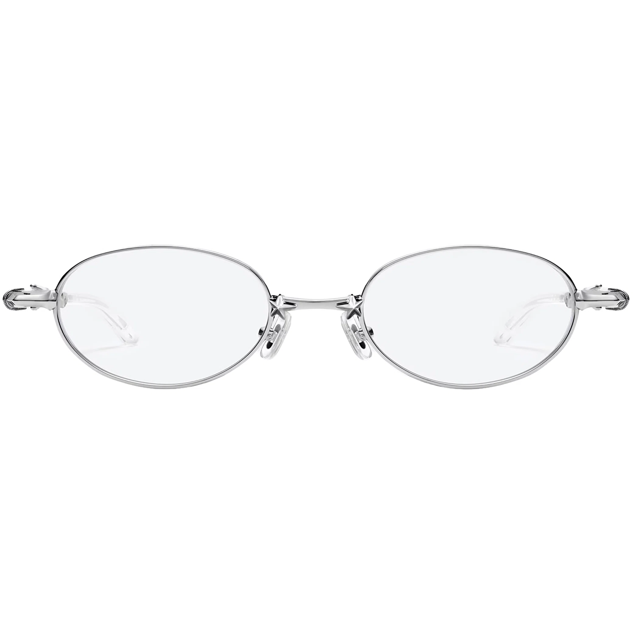 Очки Gentle Monster Pico 02 Glasses "Silver / Clear" | Farsel
