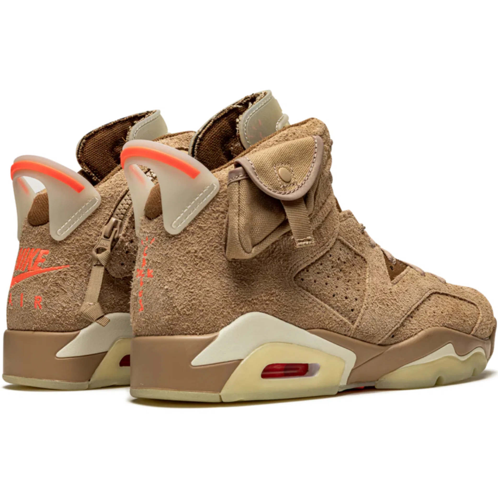 Кроссовки Nike Air Jordan 6 Retro "Travis Scott - Khaki" | Farsel