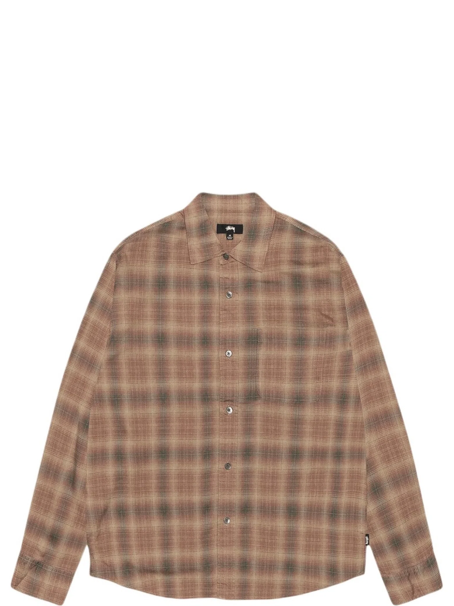 Рубашки Stussy Matthew Printed Shirt "Brick" | Farsel
