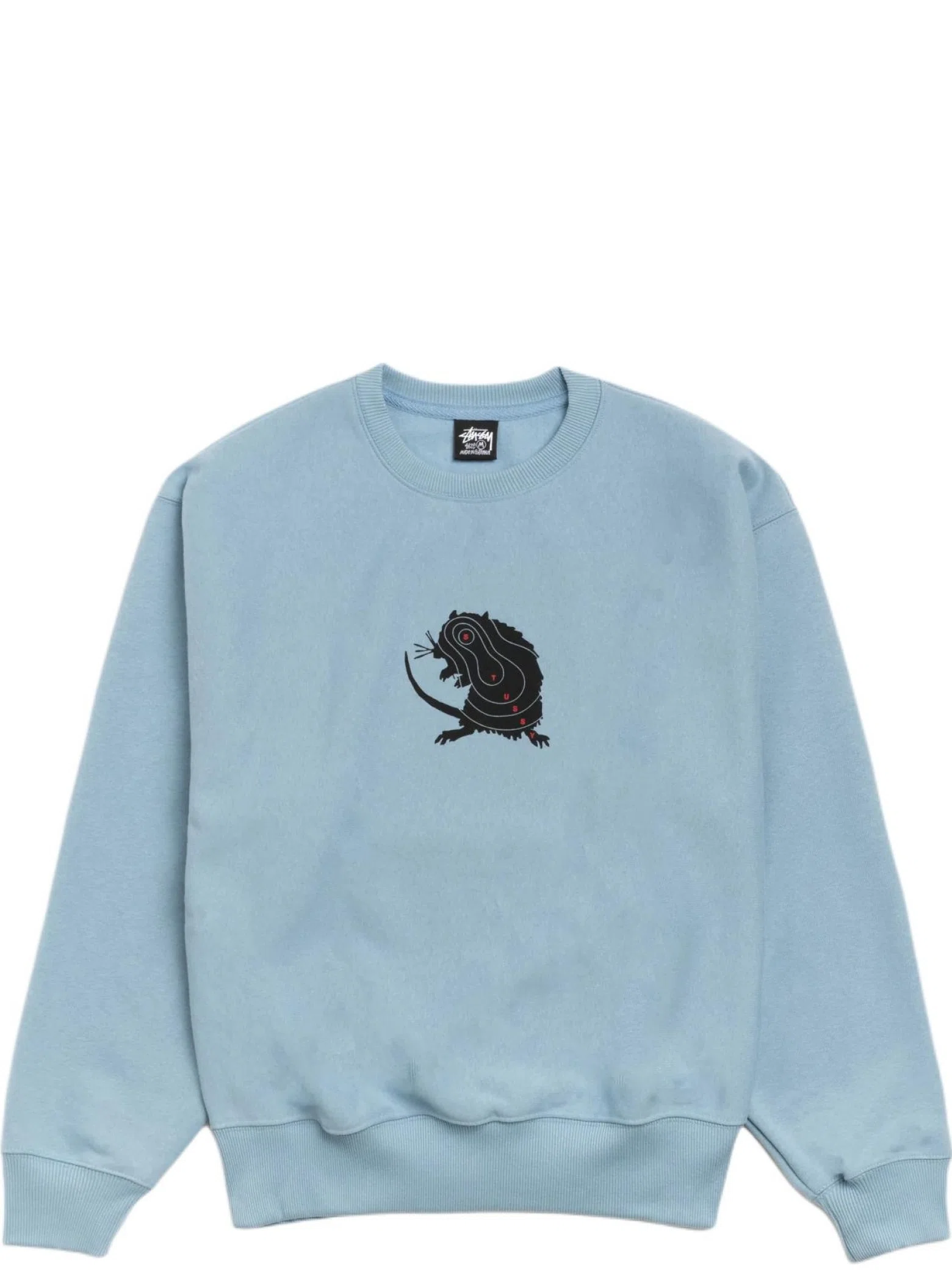 Свитшоты Stussy Long Range Crew "Slate" | Farsel