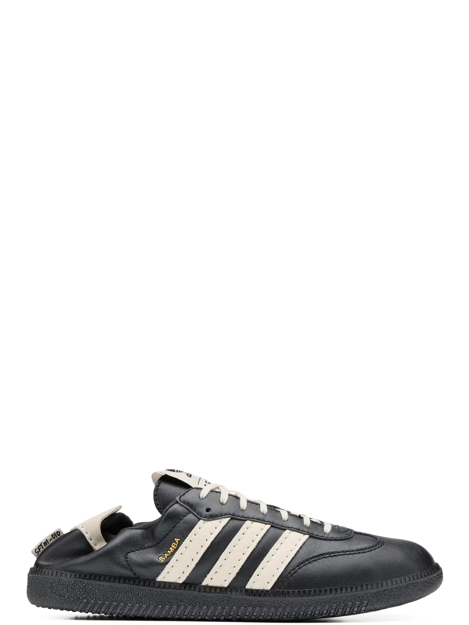 Кроссовки Adidas Samba OG SFTM "Core Black / Cream White / Gold Metallic" | Farsel