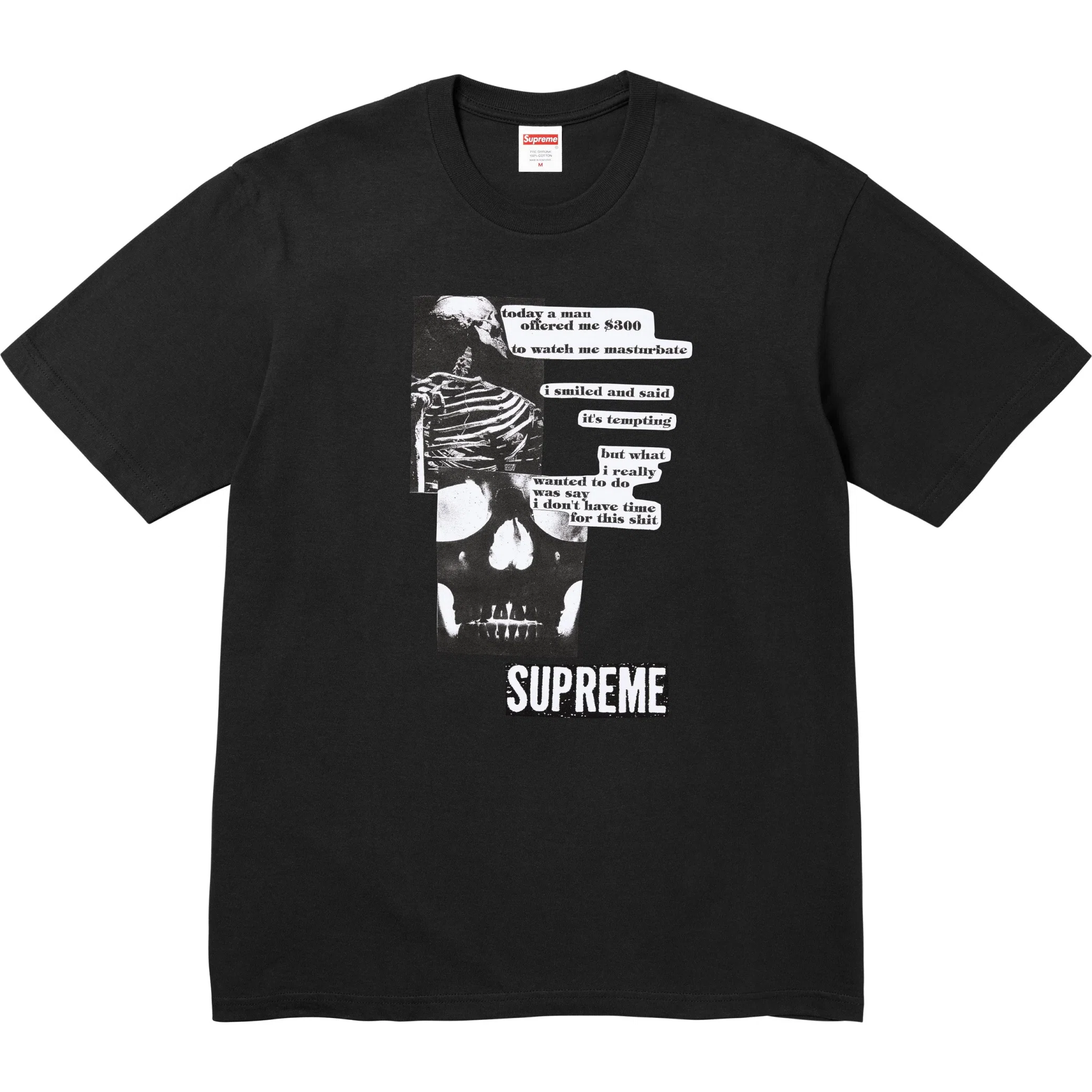 Футболки Supreme SS25 Anatomy Tee "Black" | Farsel