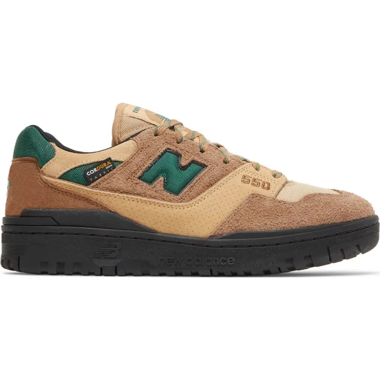 Кроссовки New Balance 550 "size? Cordura Pack - Light Brown Green" | Farsel