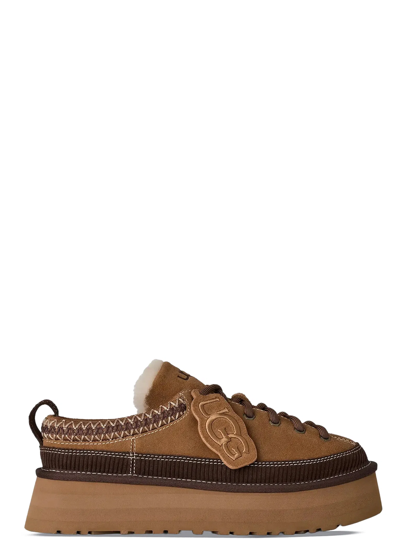 Угги UGG Heritage Lace-Up Slipper WMNS "Chestnut" | Farsel