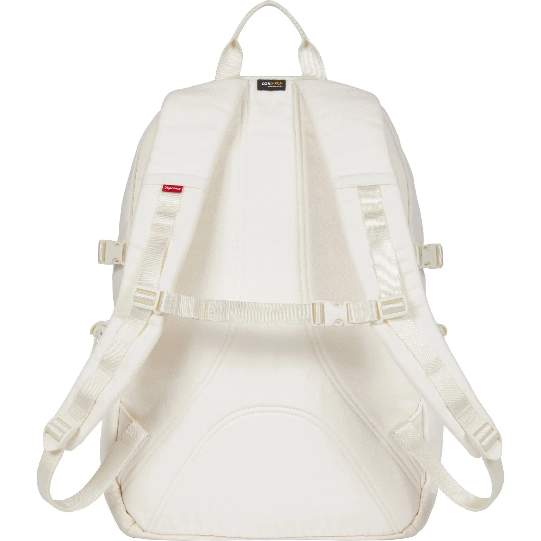  Supreme FW25 Denim Backpack "White" | Farsel
