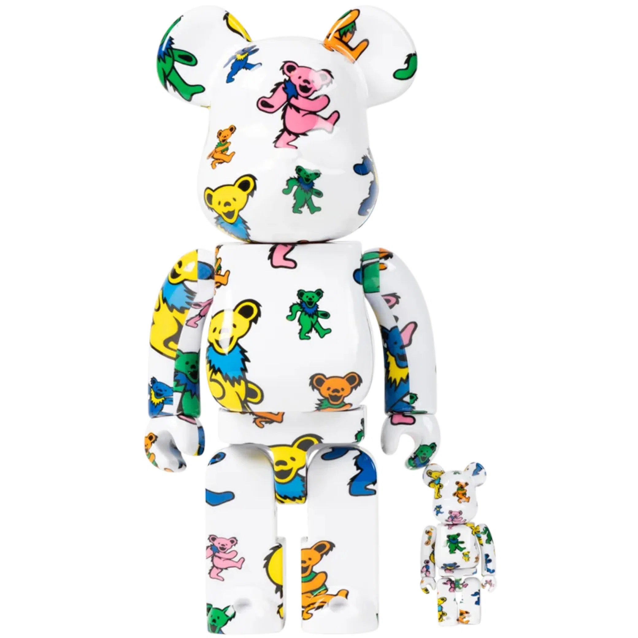  Medicom Toy Grateful Dead Dancing Bearbrick "100% and 400%" | Farsel