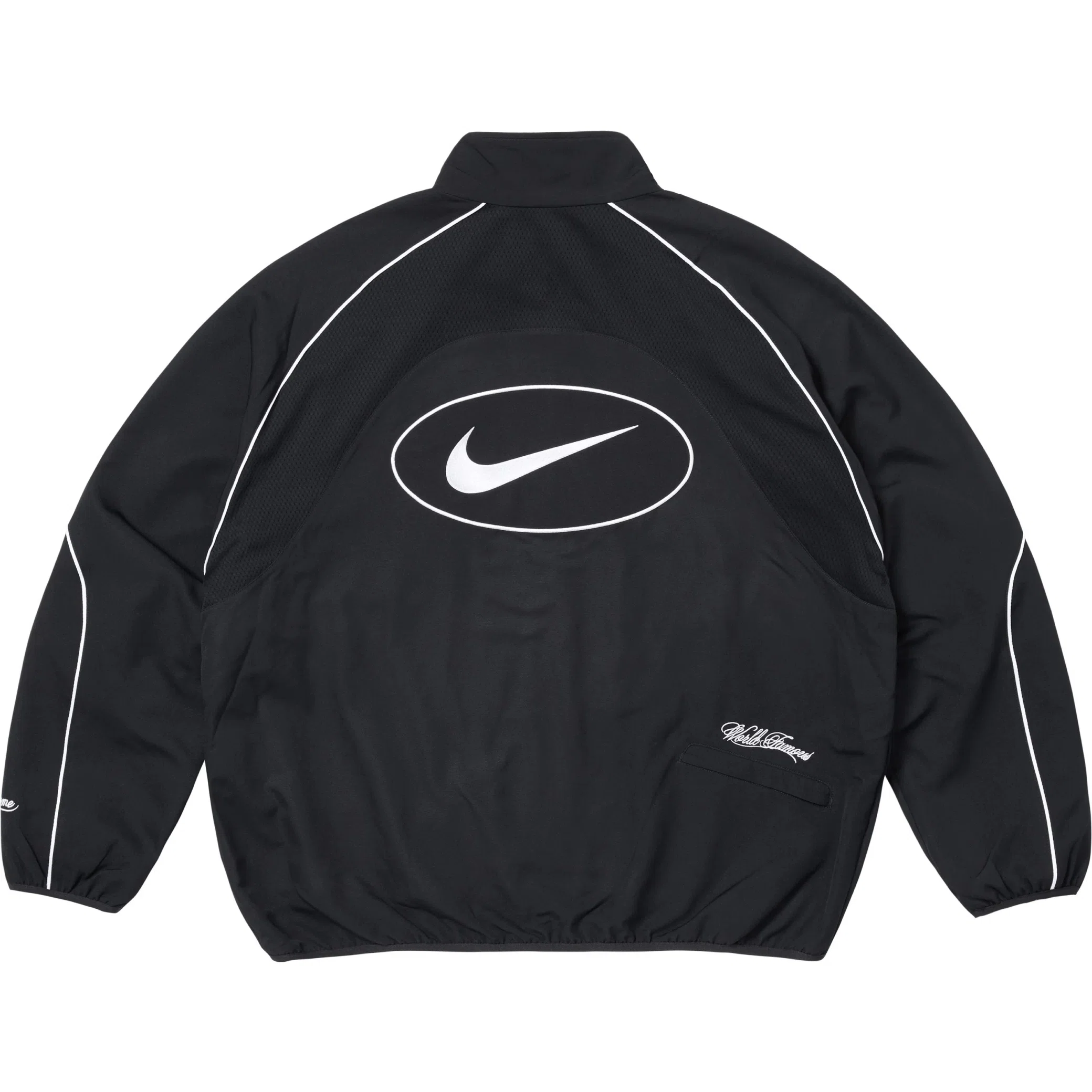  Supreme SS25 Nike Track Jacket "Black" | Farsel