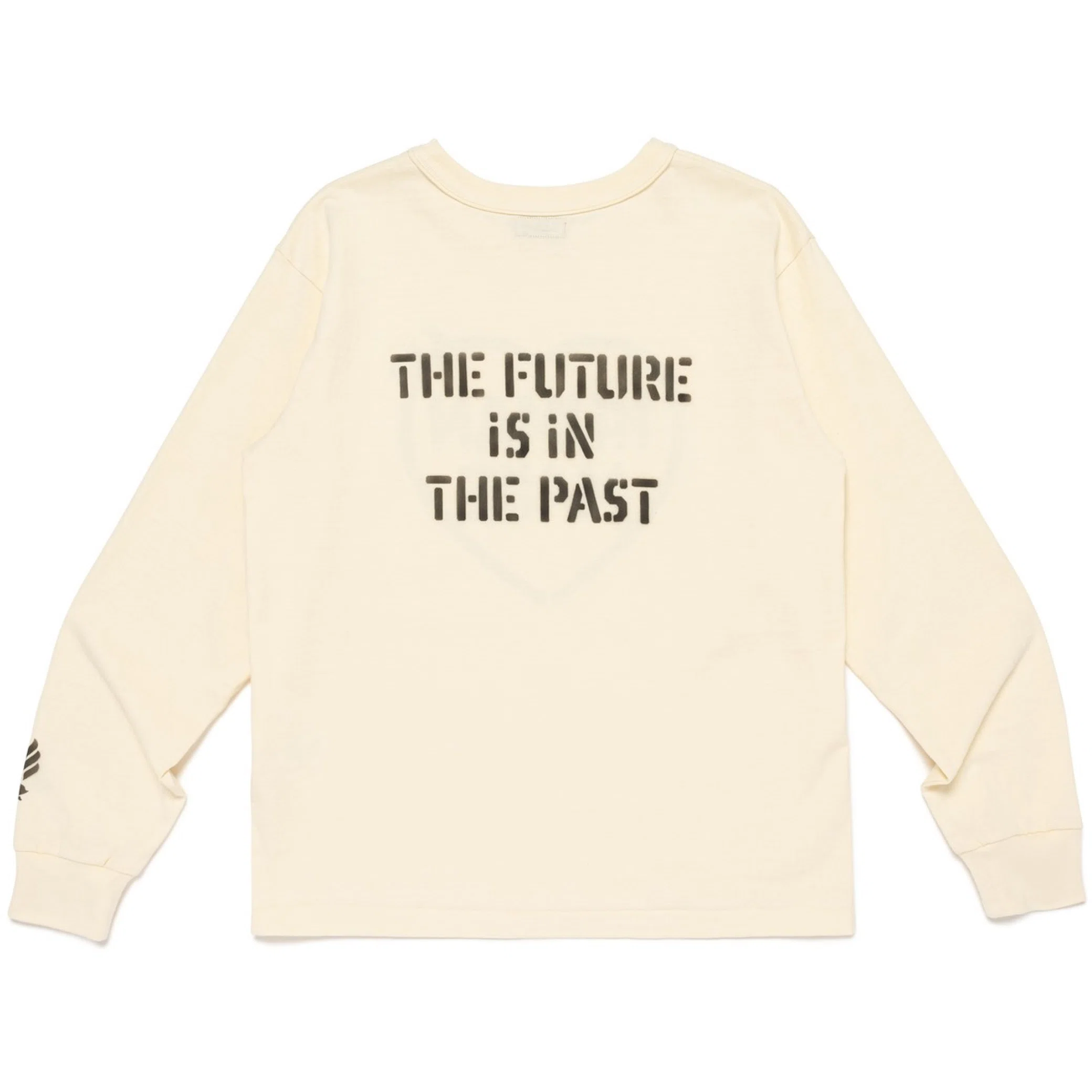 Лонгсливы Human Made Human Made Military L/S T-Shirt "Beige" | Farsel