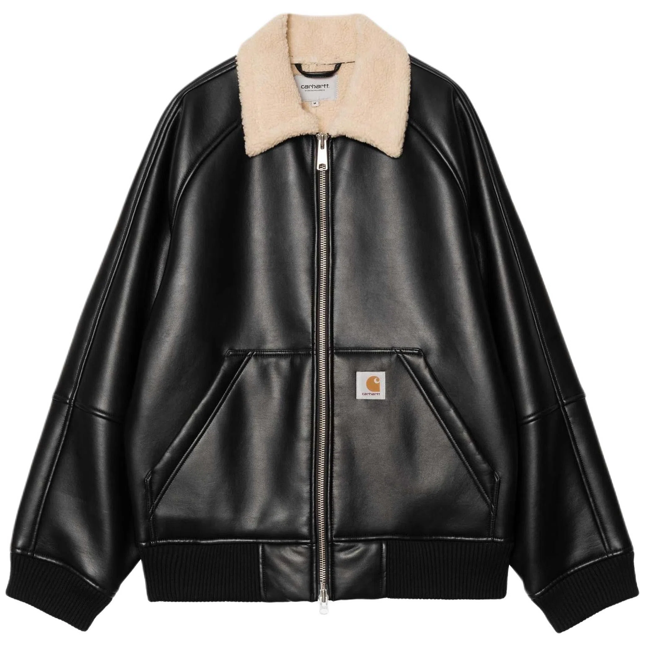 Куртки Carhartt Shepton Jacket "Black / Natural" | Farsel