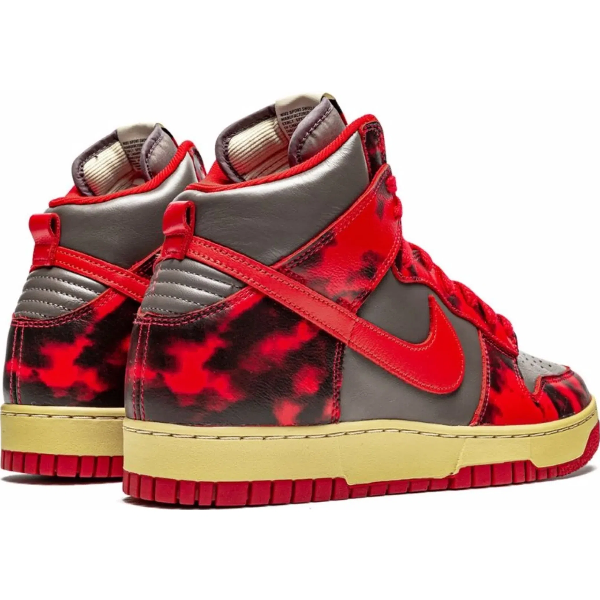 Кроссовки Nike Dunk High "1985 Red Acid Wash" | Farsel