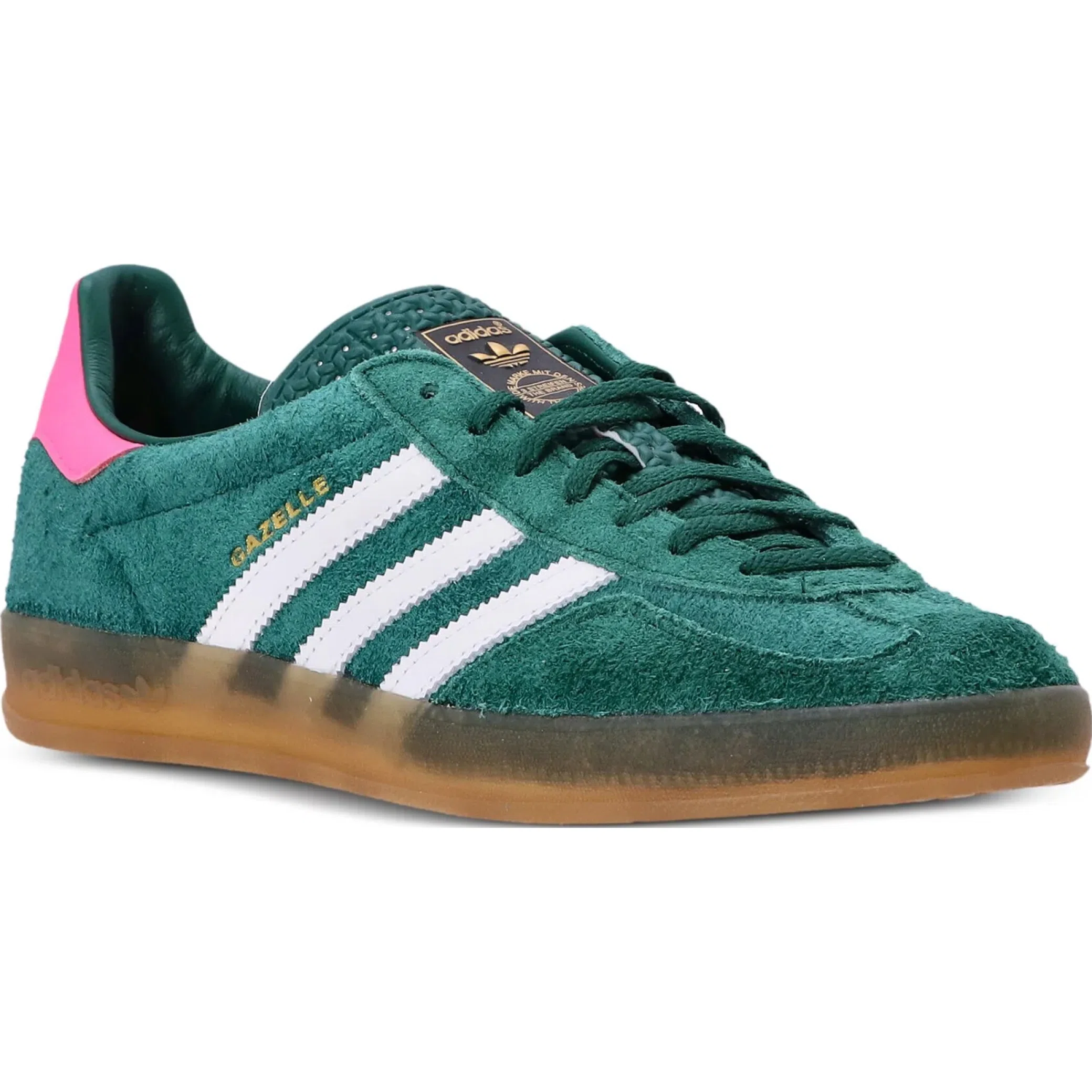  Adidas Gazelle Indoor WMNS "Collegiate Green / Lucid Pink" | Farsel