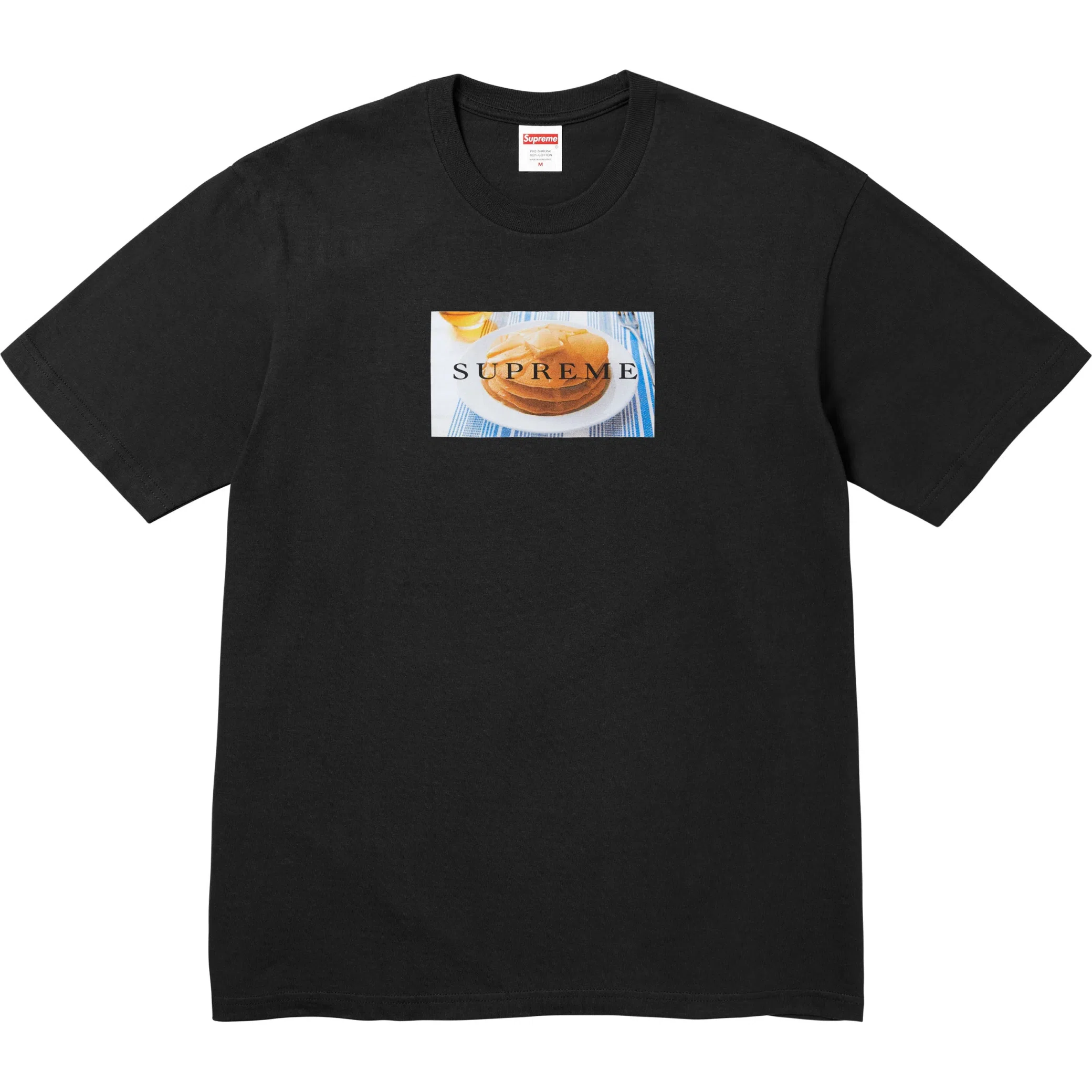 Футболки Supreme SS25 Pancakes Tee "Black" | Farsel