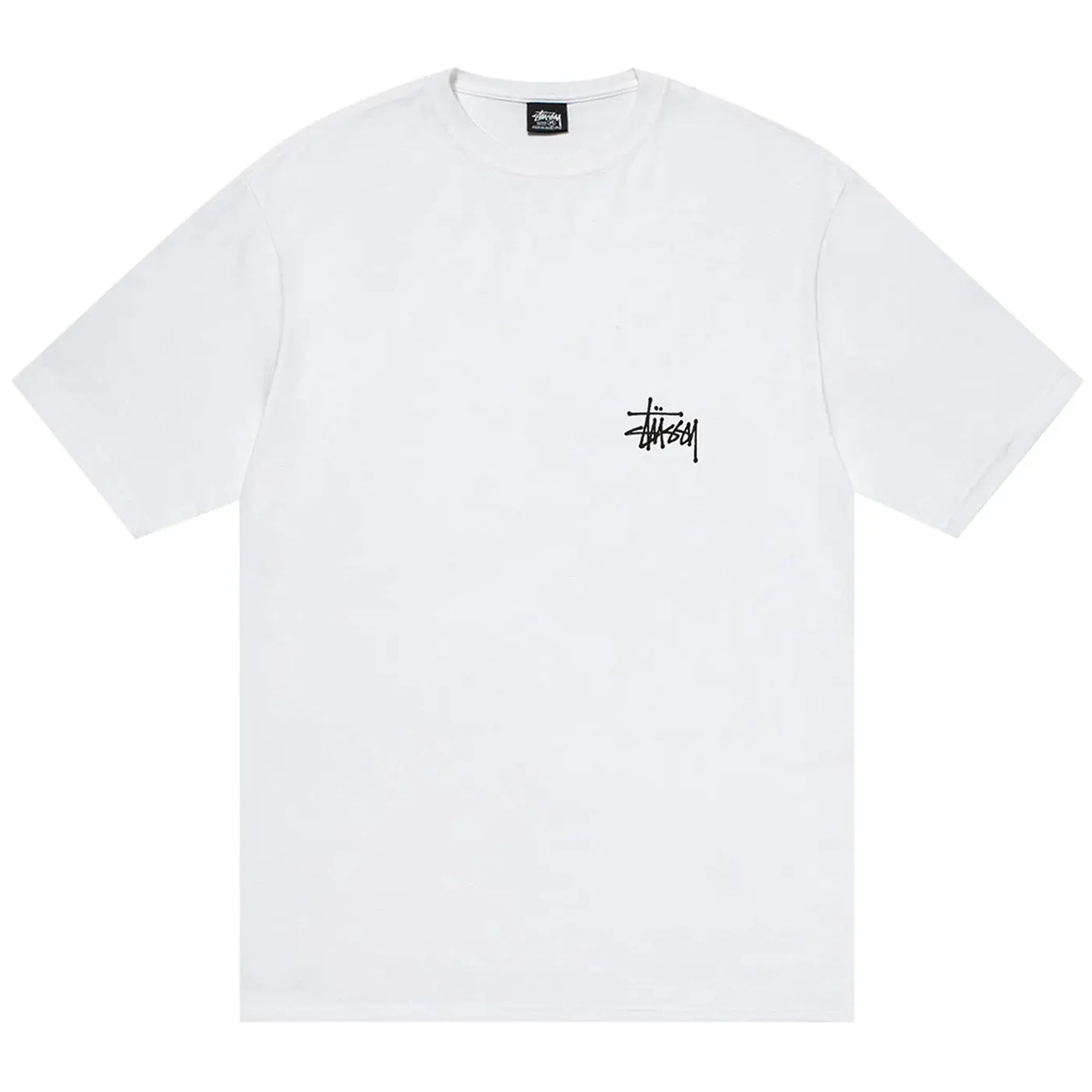 Футболки Stussy Basic Tee "White" | Farsel