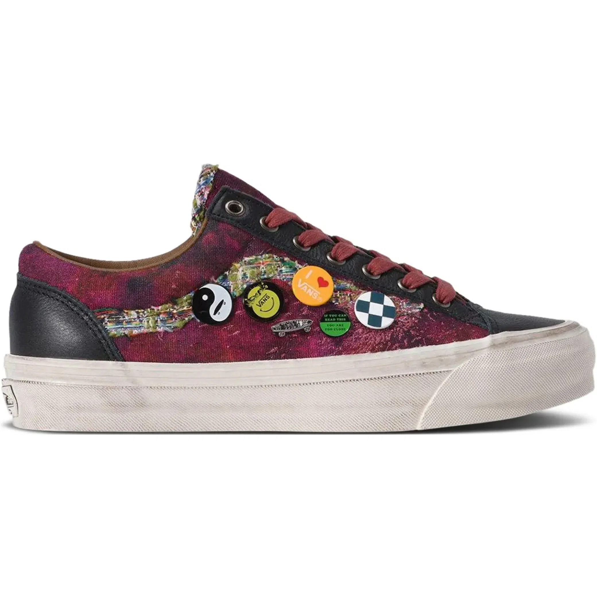 Кеды Vans Old Skool 36 LX "Souvenir Pack - Burgundy" | Farsel