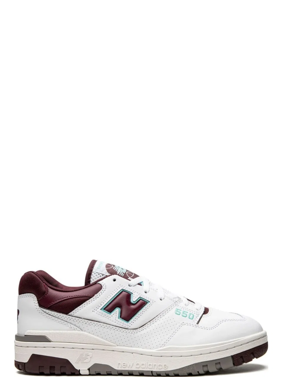Кроссовки New Balance 550 "Burgundy Cyan" | Farsel