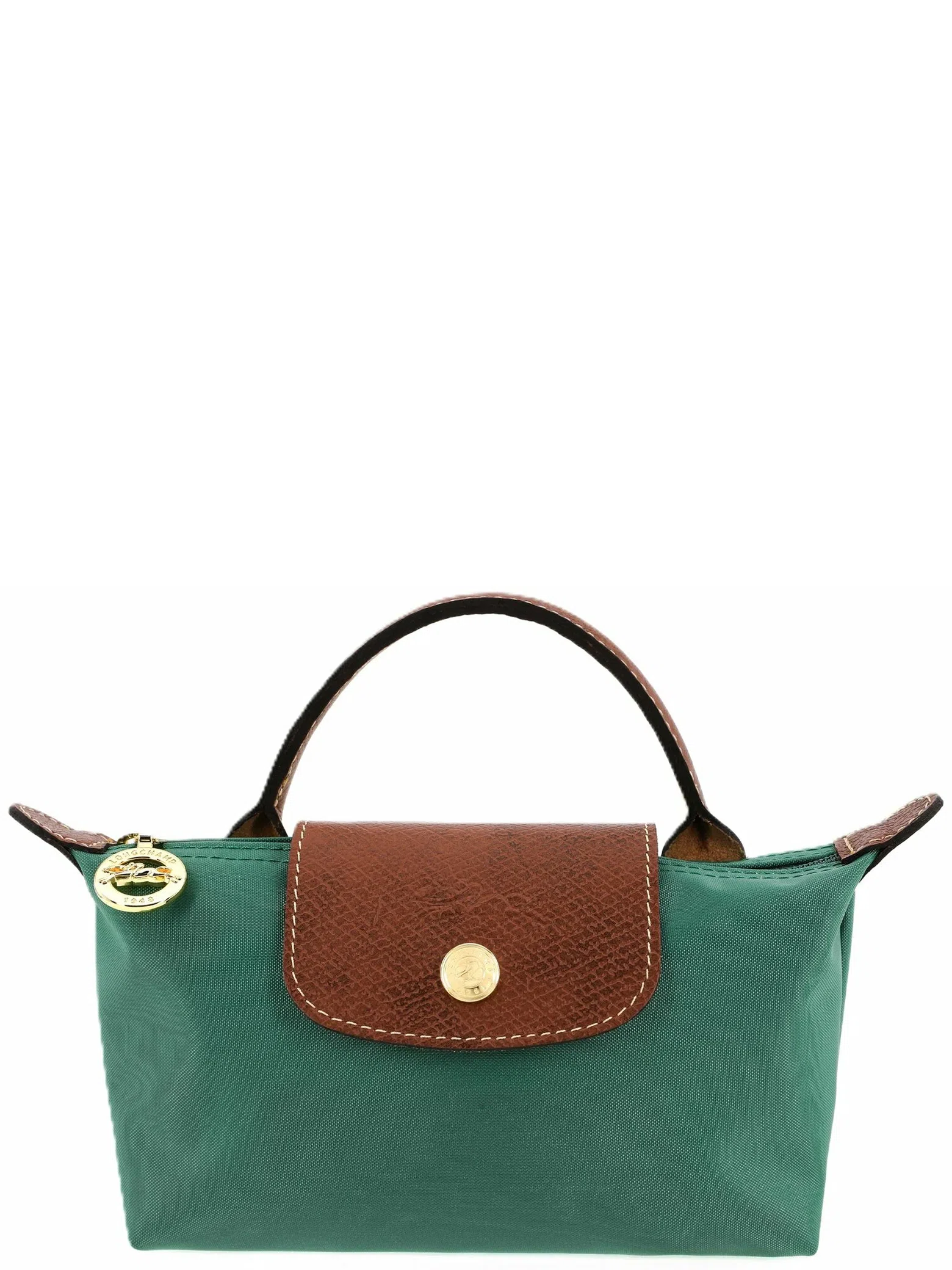 Сумки Longchamp Le Pliage Original Recycled Canvas Pouch With Handle "Green" | Farsel