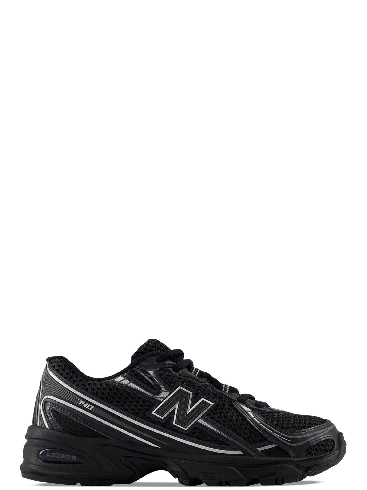 Кроссовки New Balance 740 Big Kid "Black Silver Metallic" | Farsel