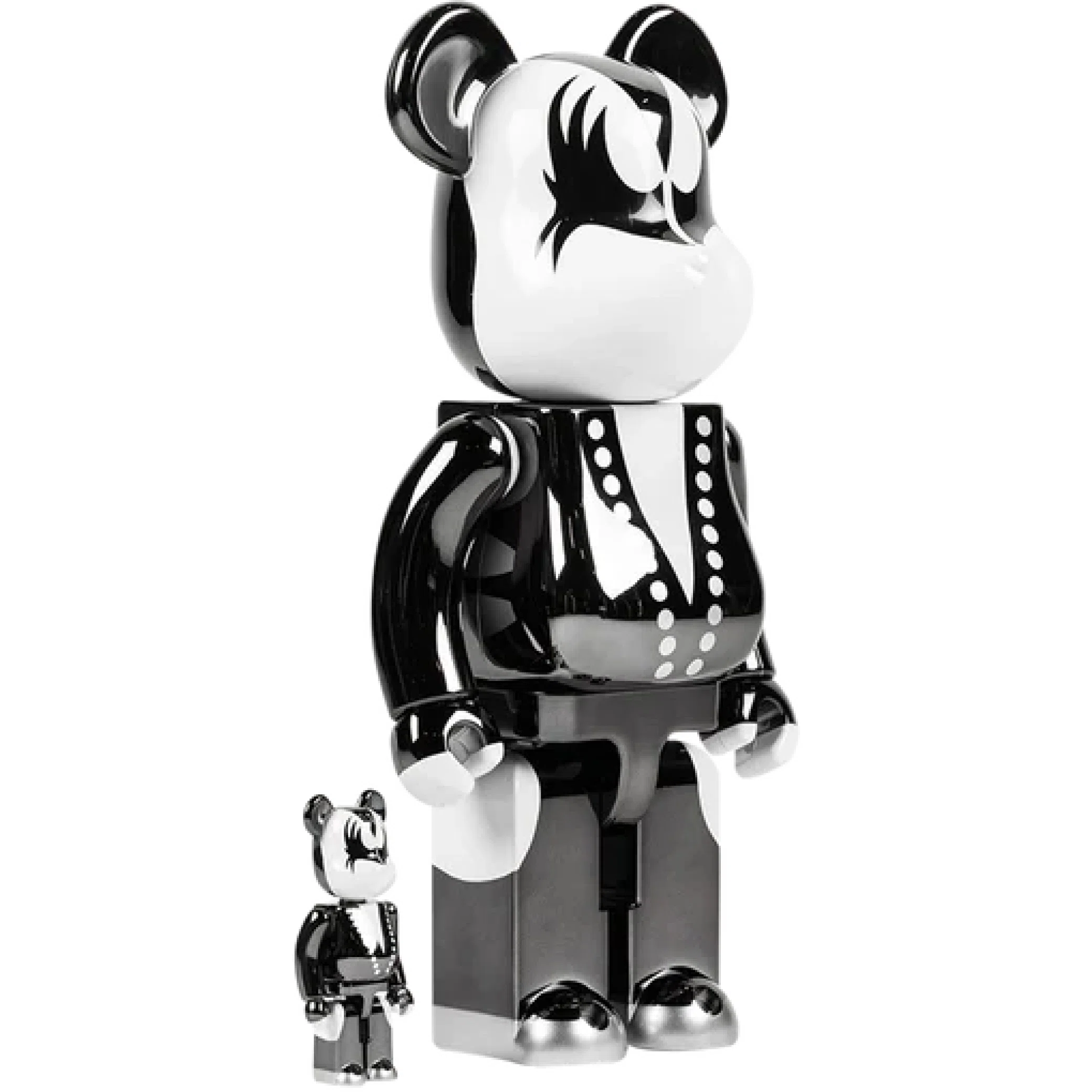  Medicom Toy Bearbrick x KISS Demon "100% & 400% Set" | Farsel