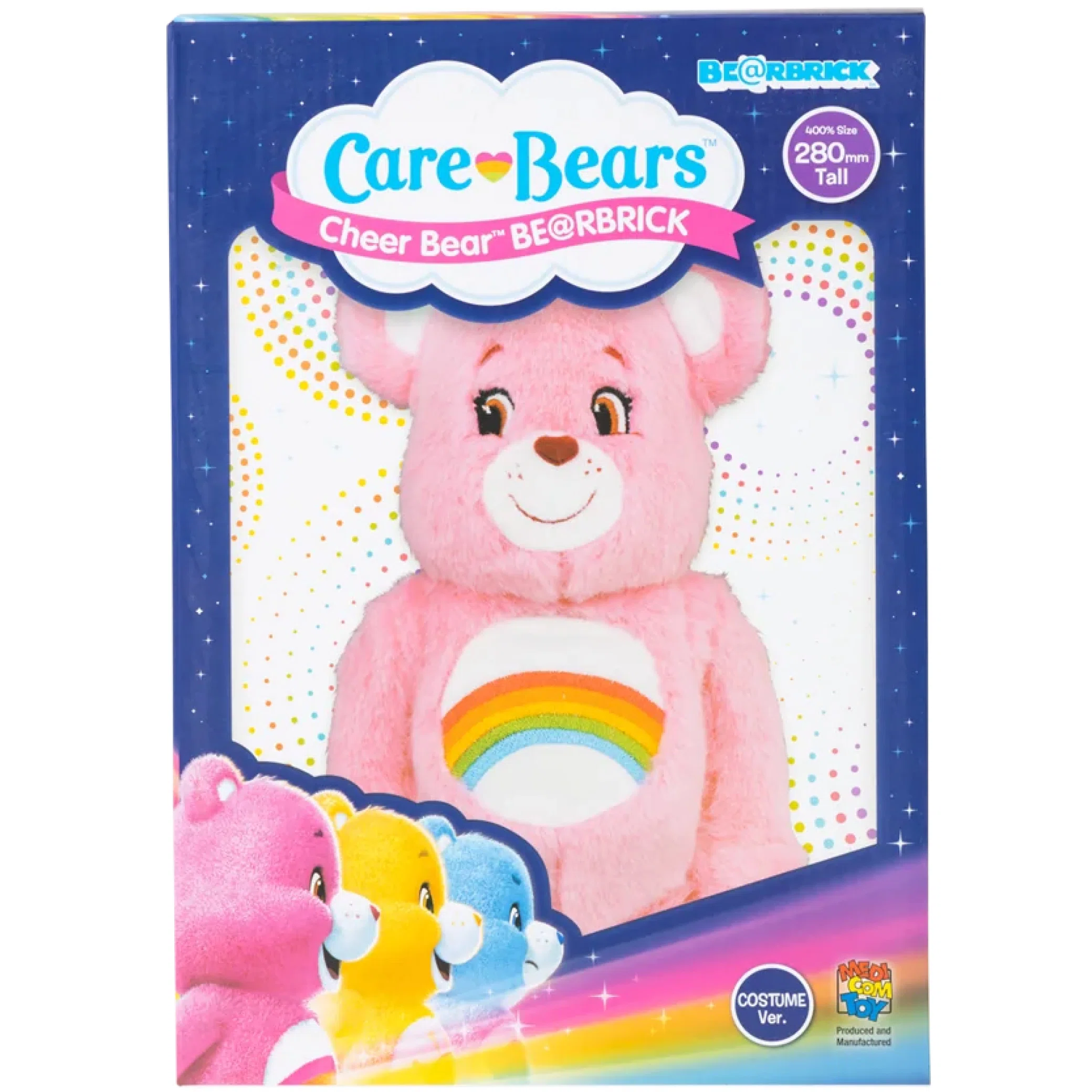 Игрушки Medicom Toy Care Bears Cheer Bear Costume Version Bearbrick "400%" | Farsel