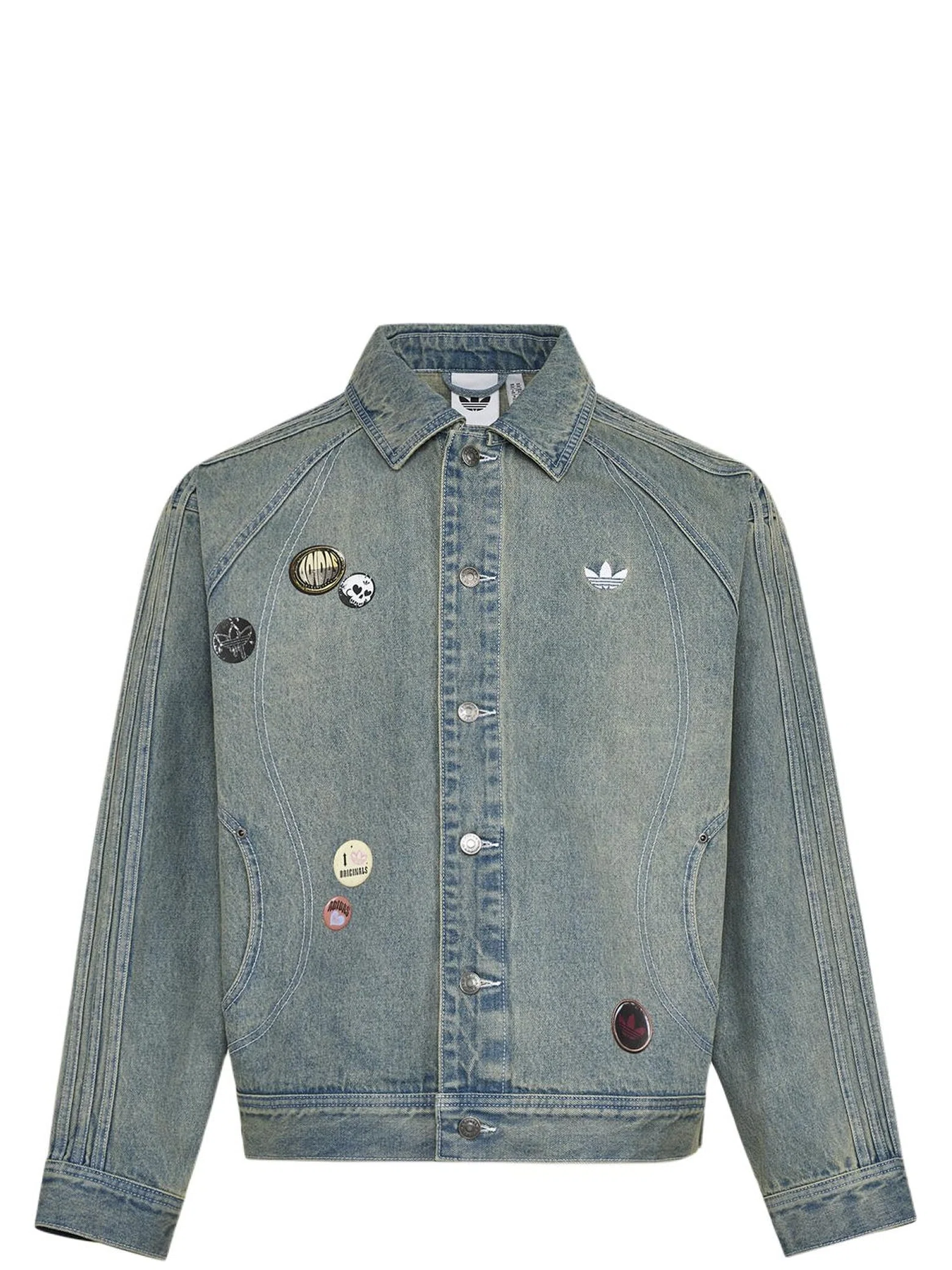 Куртки Adidas V-Day Denim Jacket "Blue" | Farsel