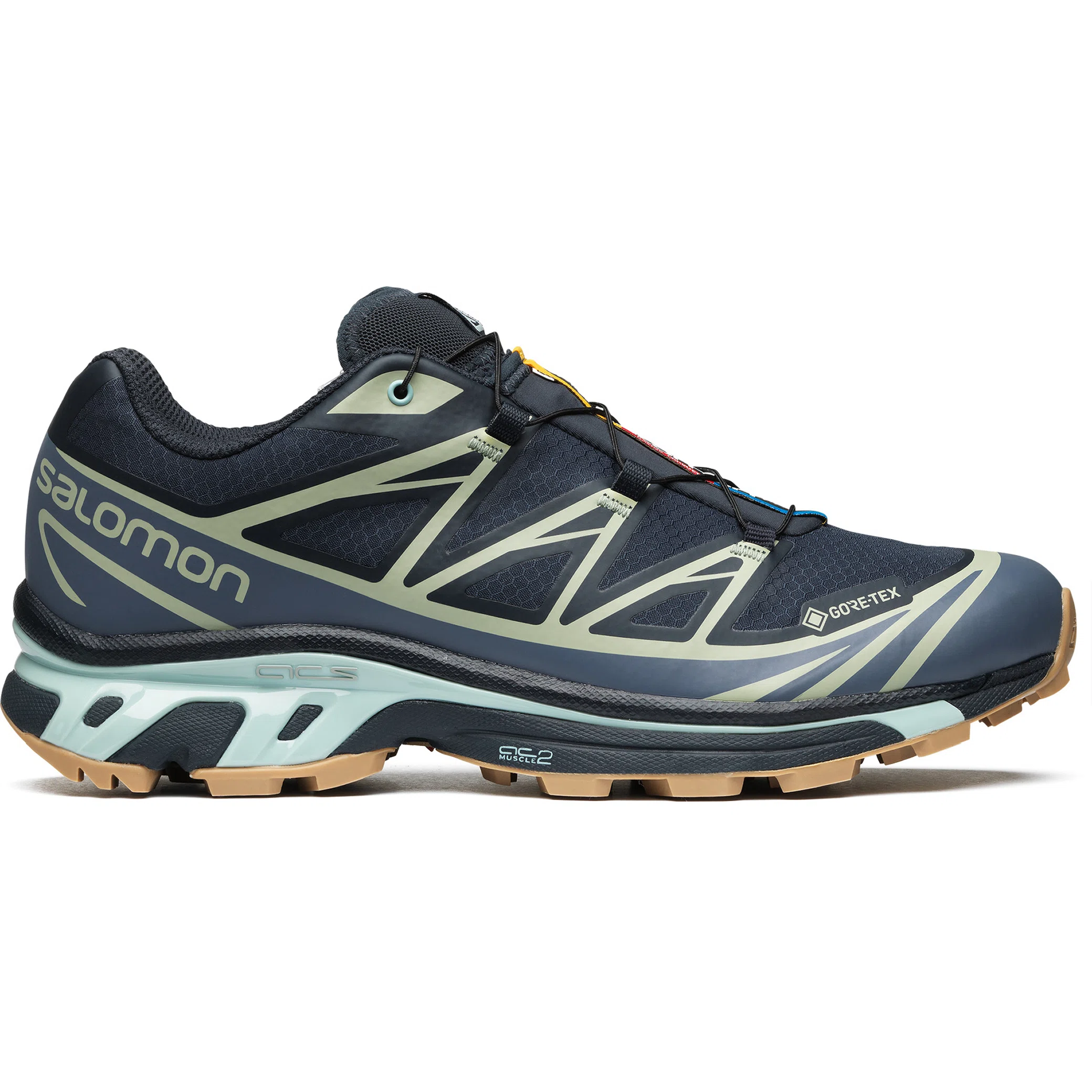 Кроссовки Salomon XT-6 Gore-Tex "Carbon Desert Sage" | Farsel